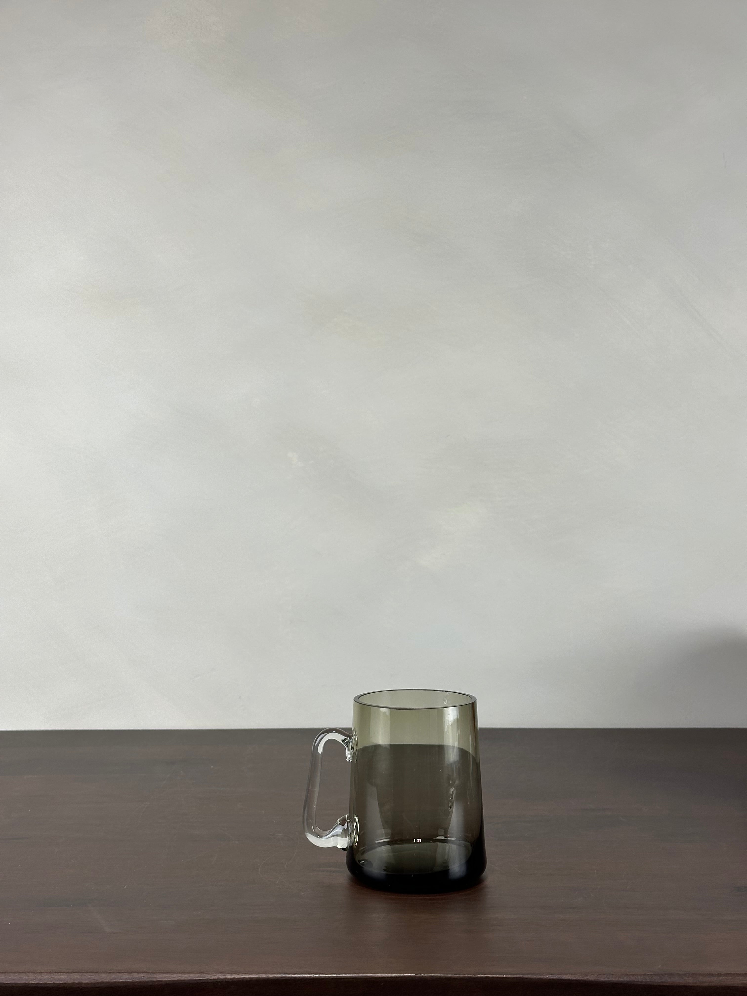 AMBER GLASS MUG