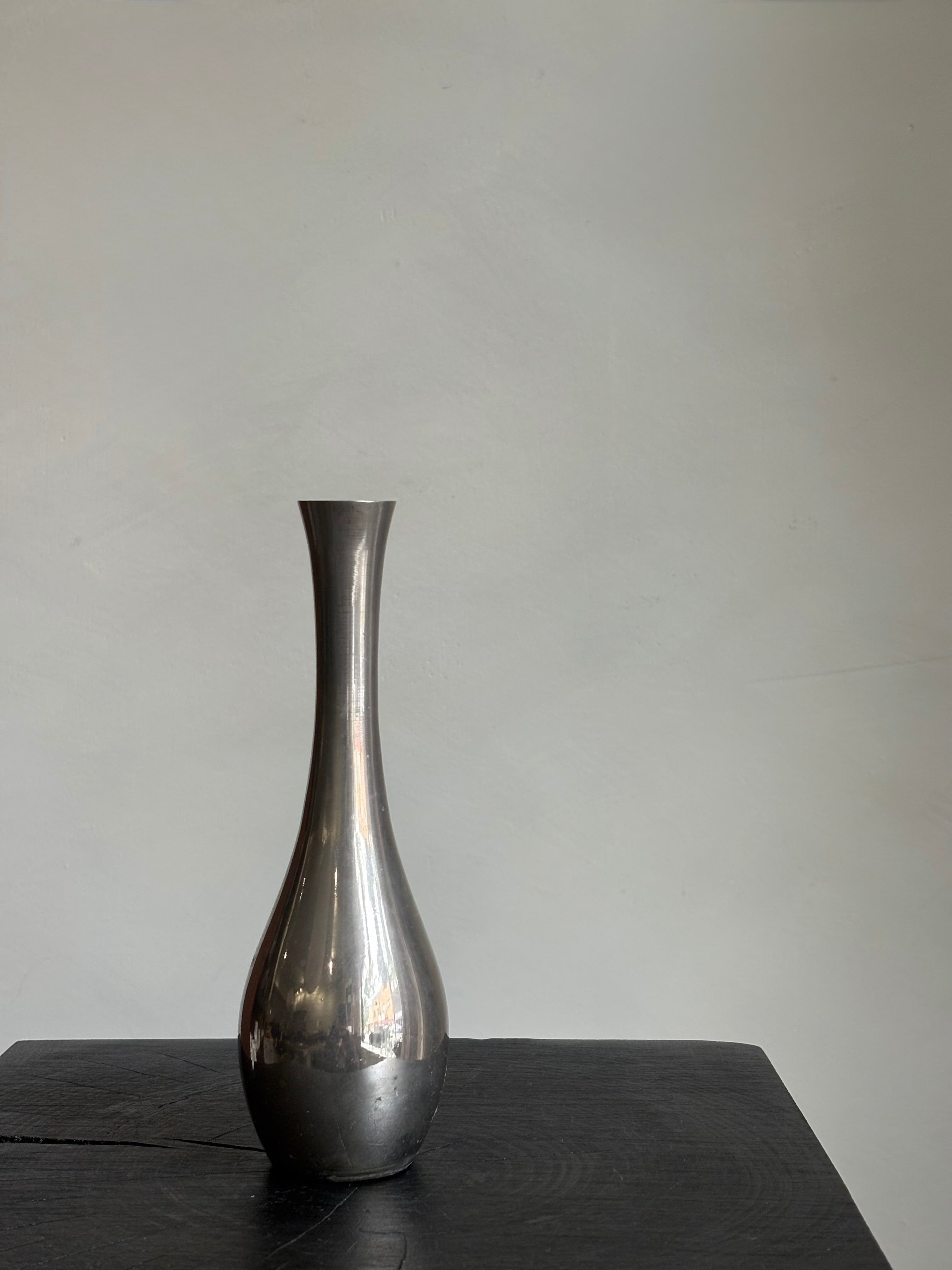 SMALL METAL VASE