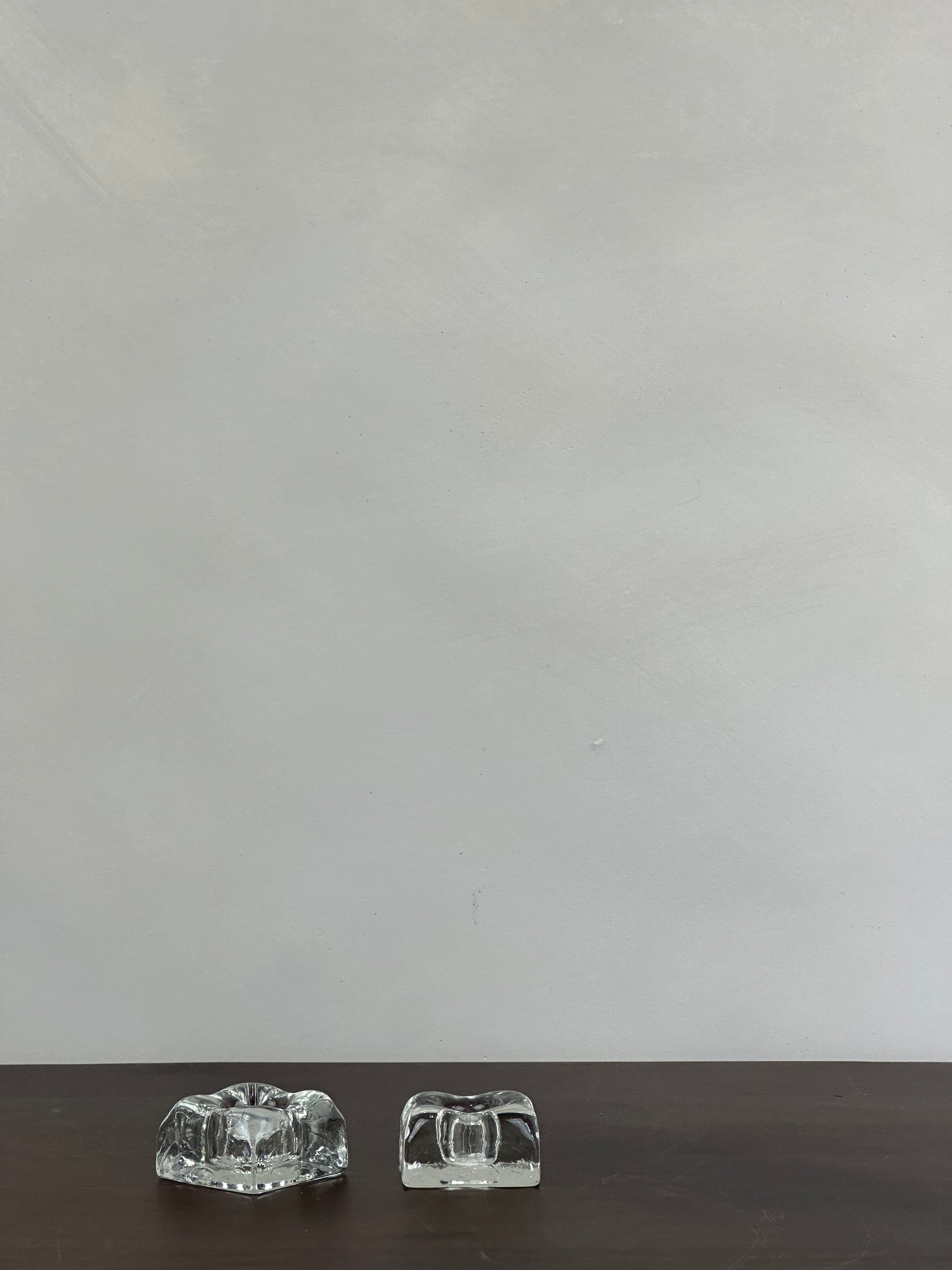 SQUARE GLASS CANDLE HOLDER
