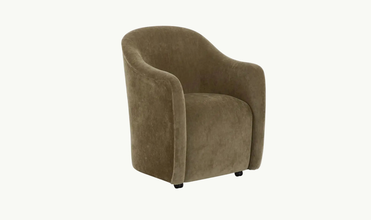 DARLA ROLLING DINING CHAIR