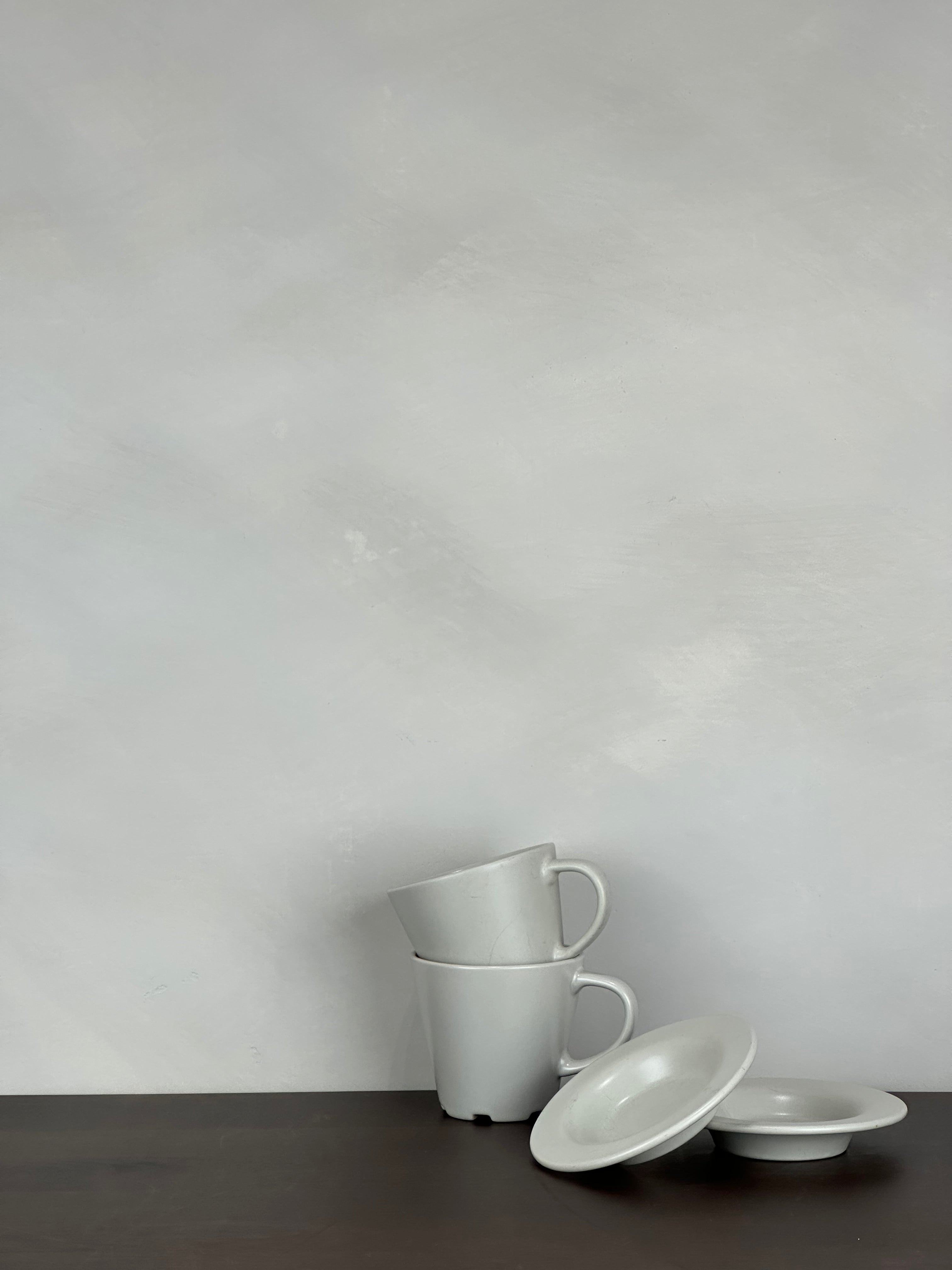BEIGE TEA CUP