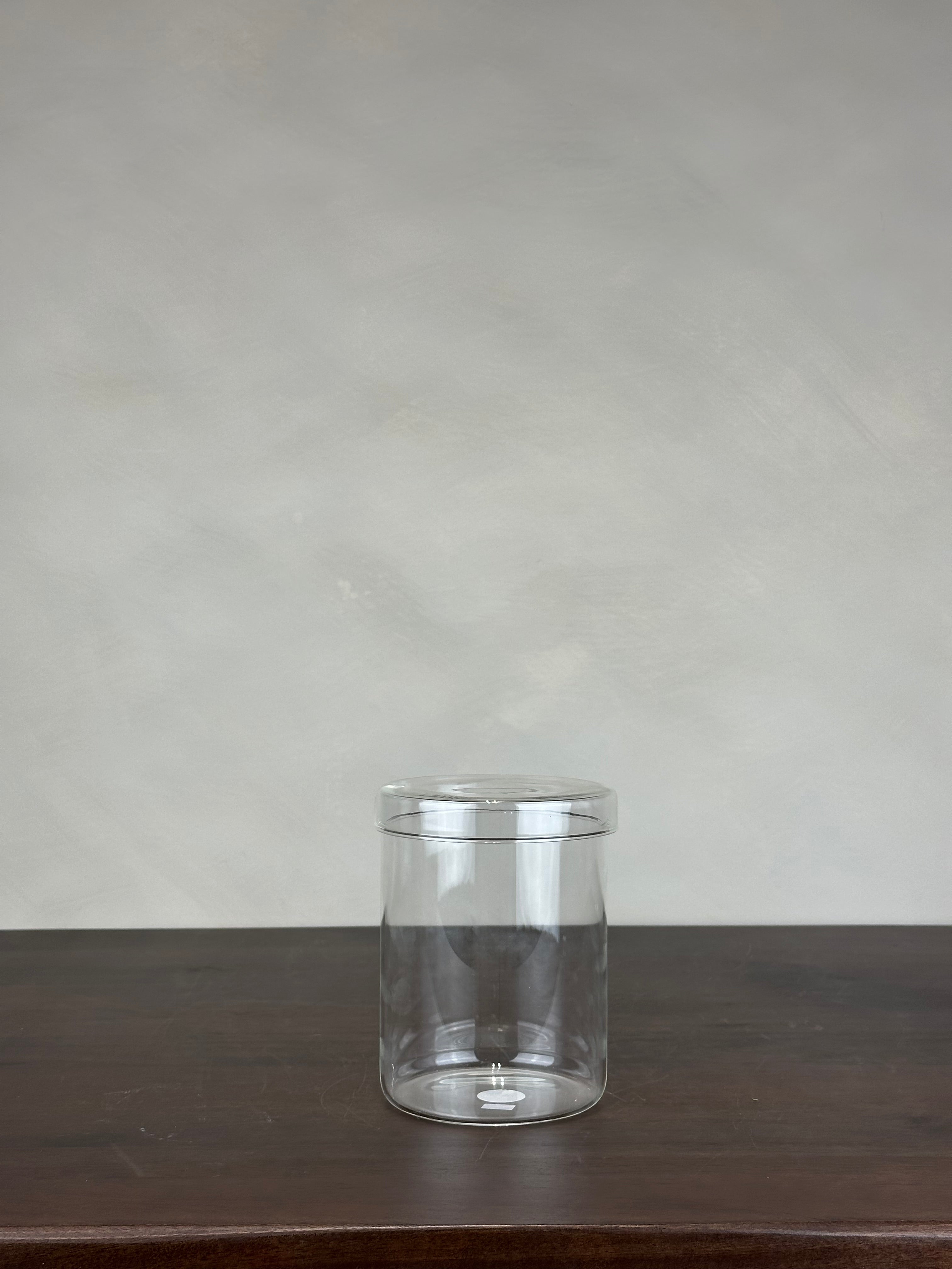 GLASS JAR WITH LID - LARGE