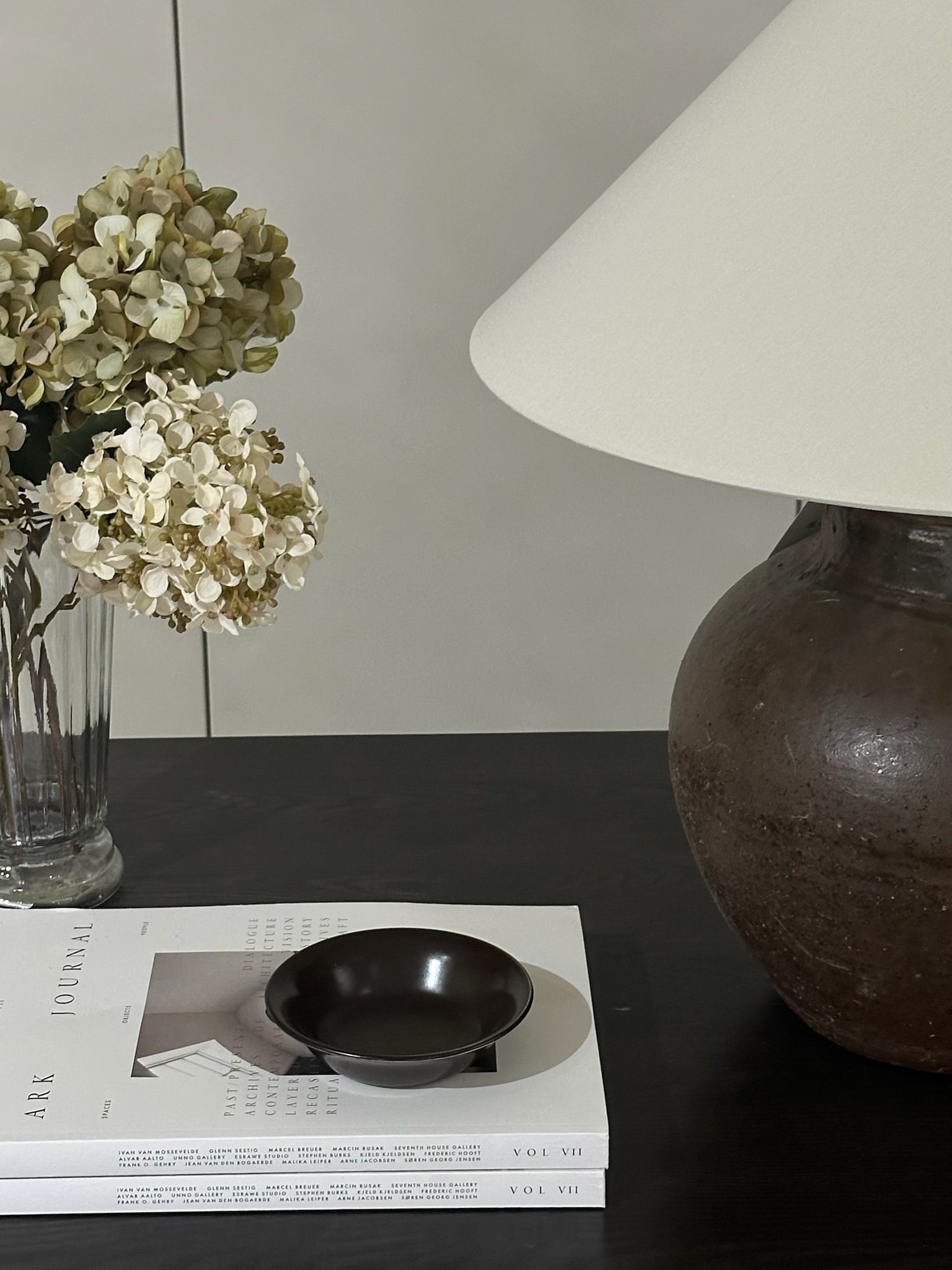 VINTAGE LAMP W/ SHADE