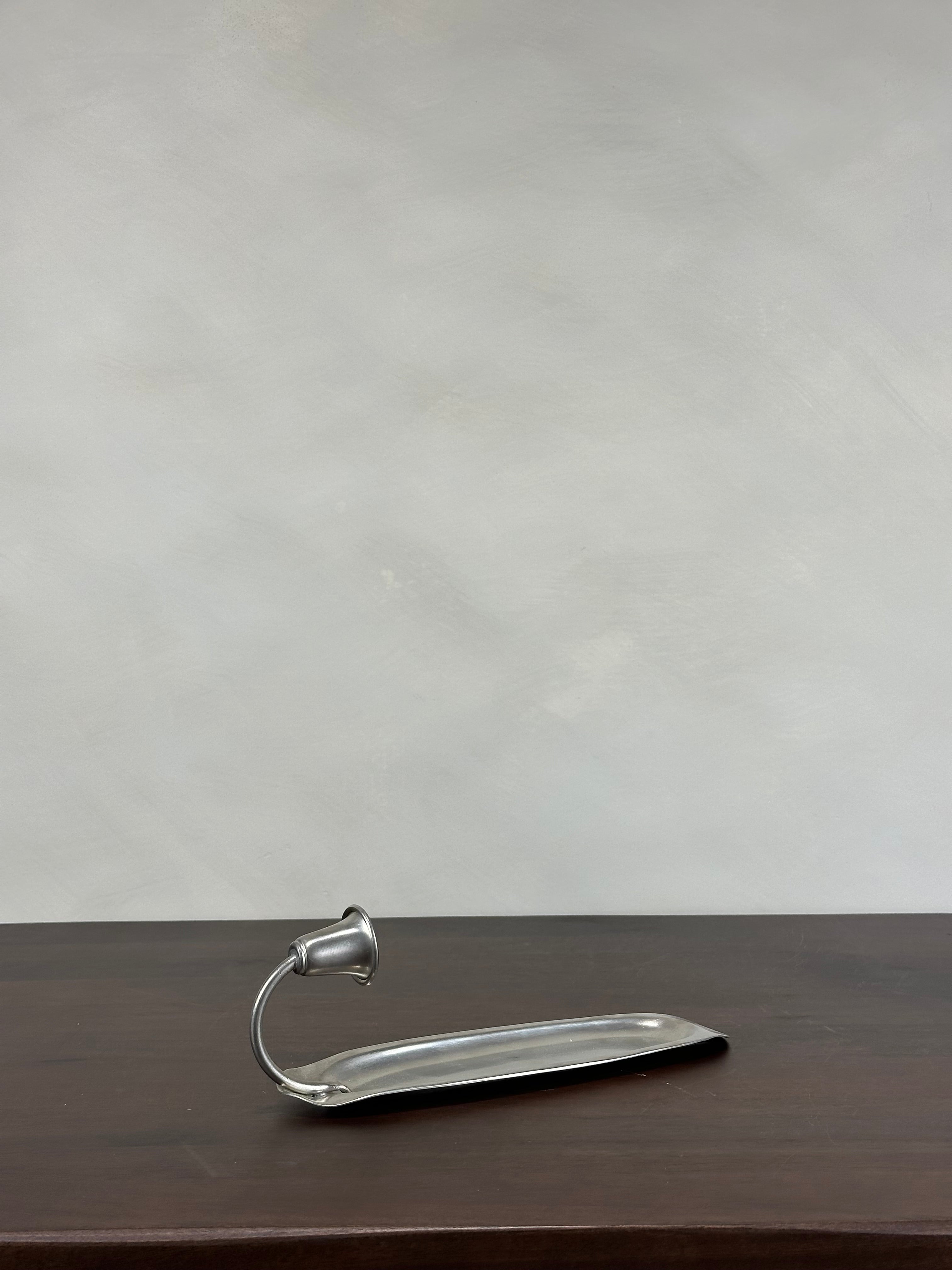 SILVER WALL SCONCE
