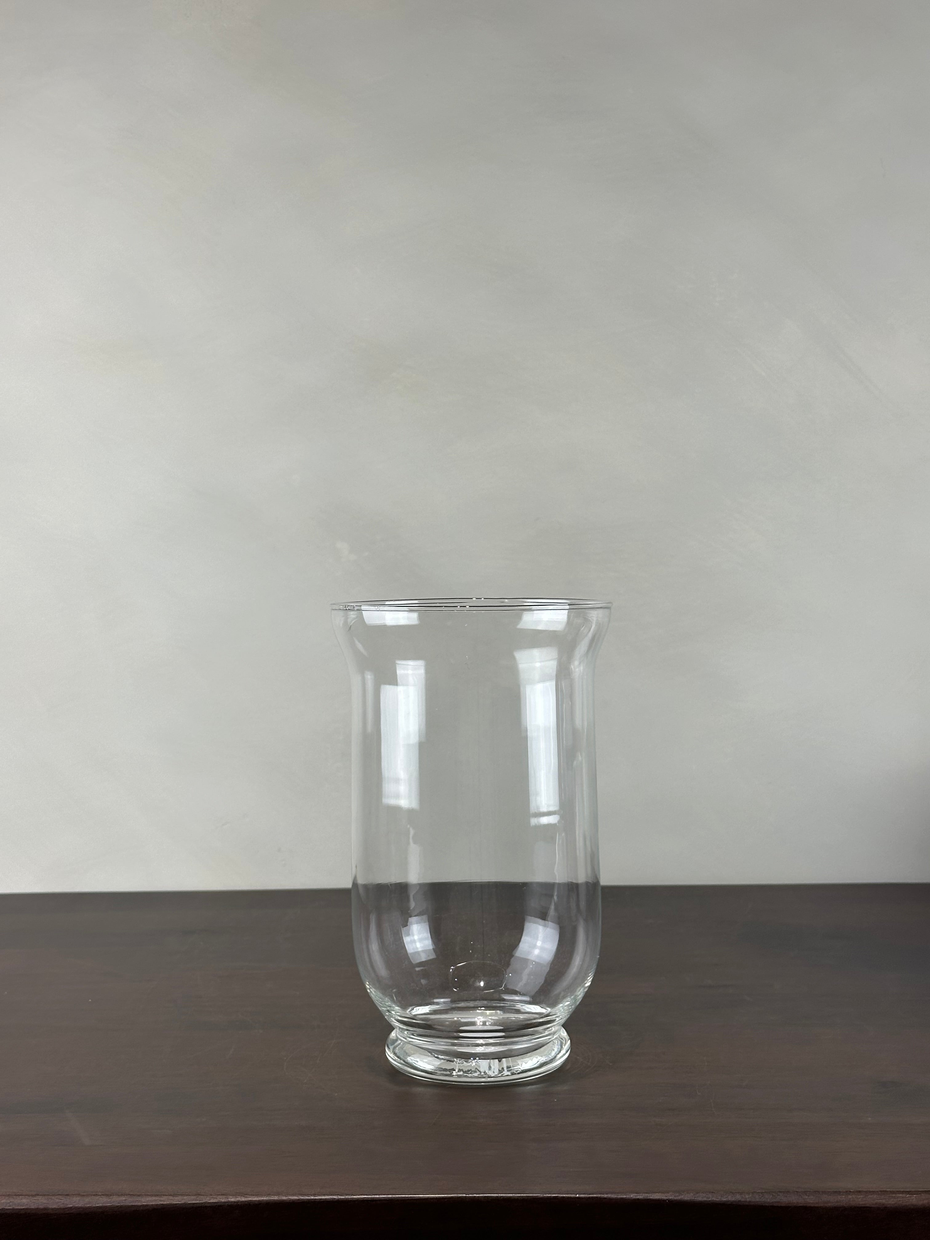FLARED GLASS VASE