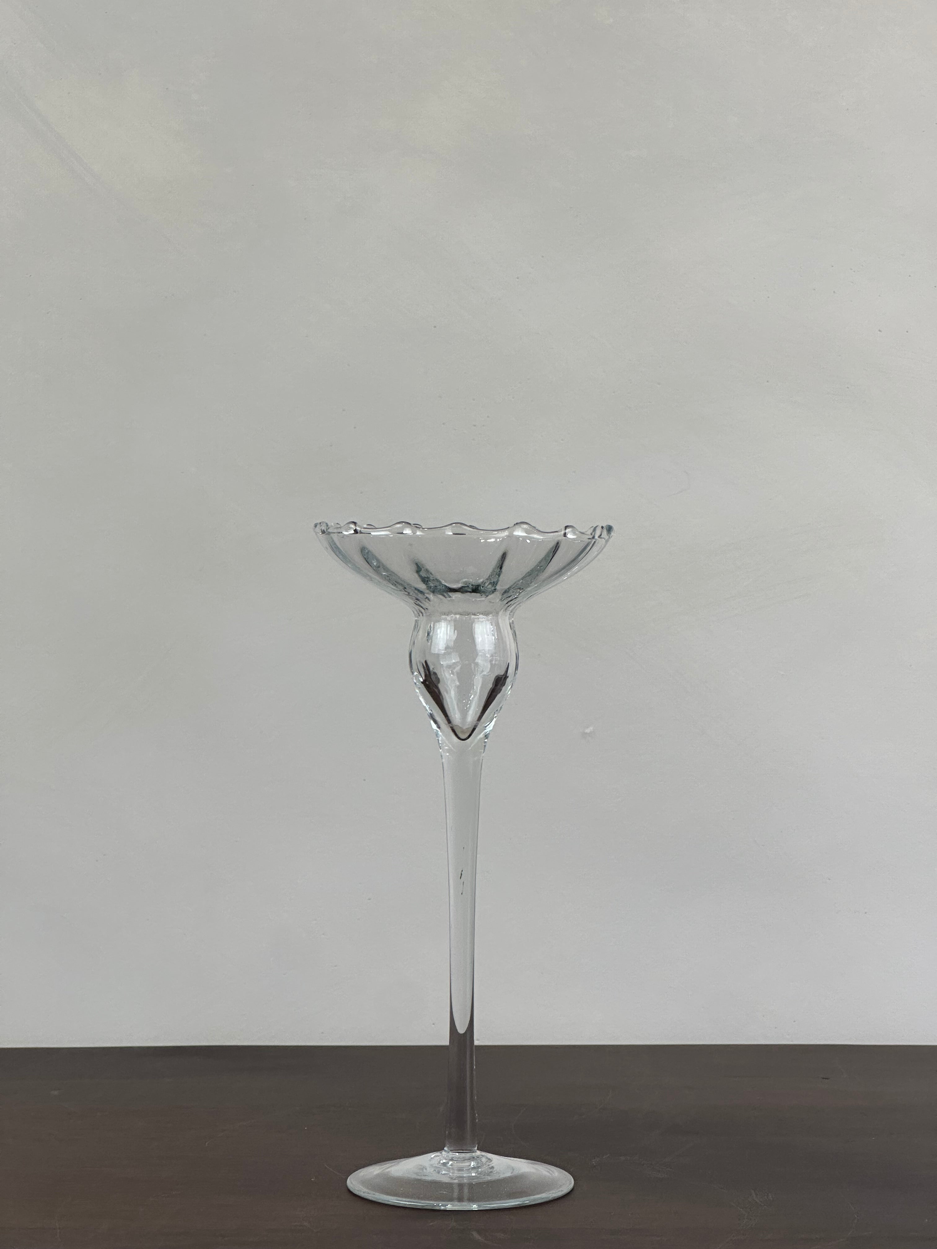 SCALLOPED CANDLESTICK - SMALL