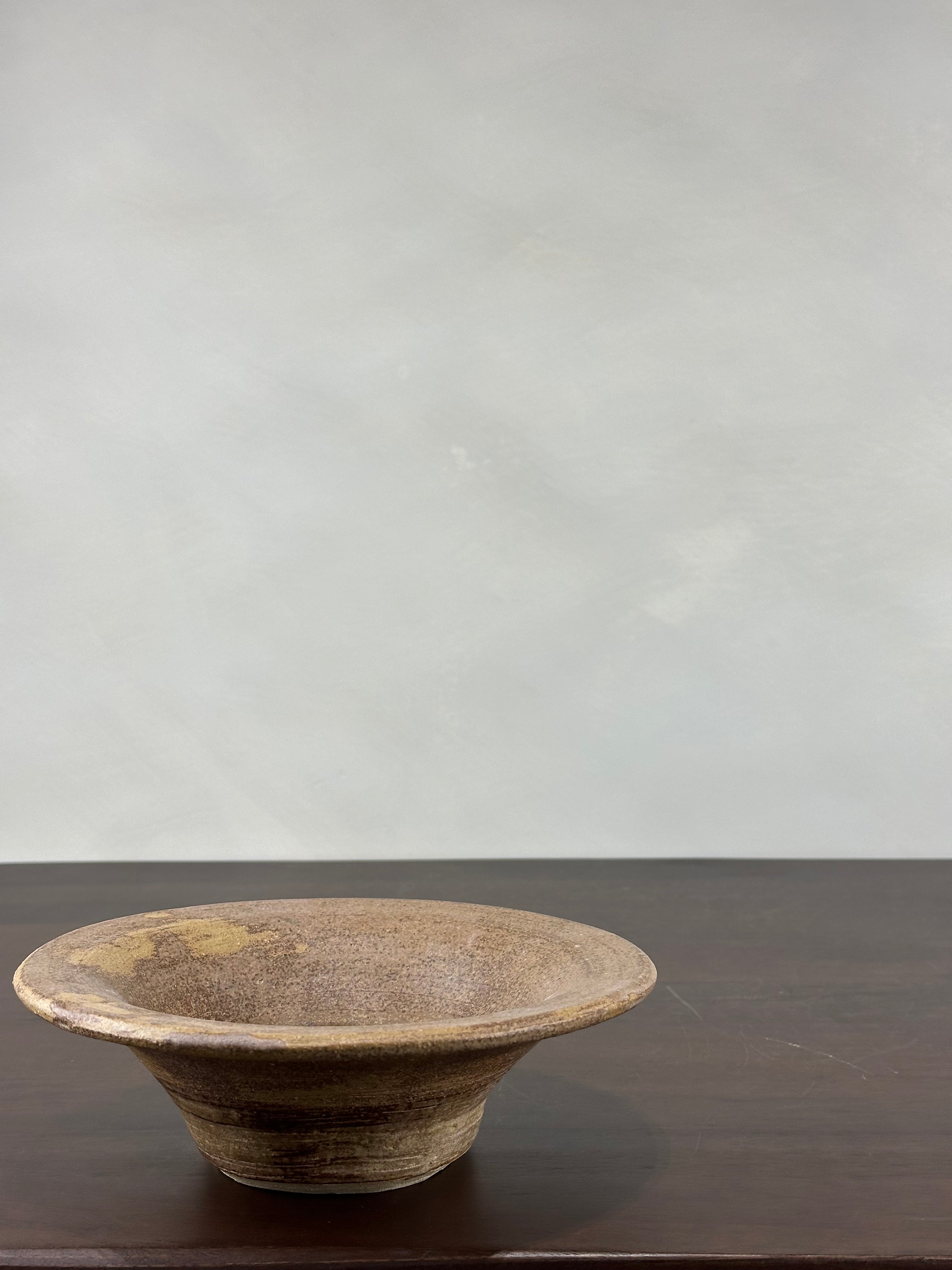 HANDCRAFTED BROWN BOWL