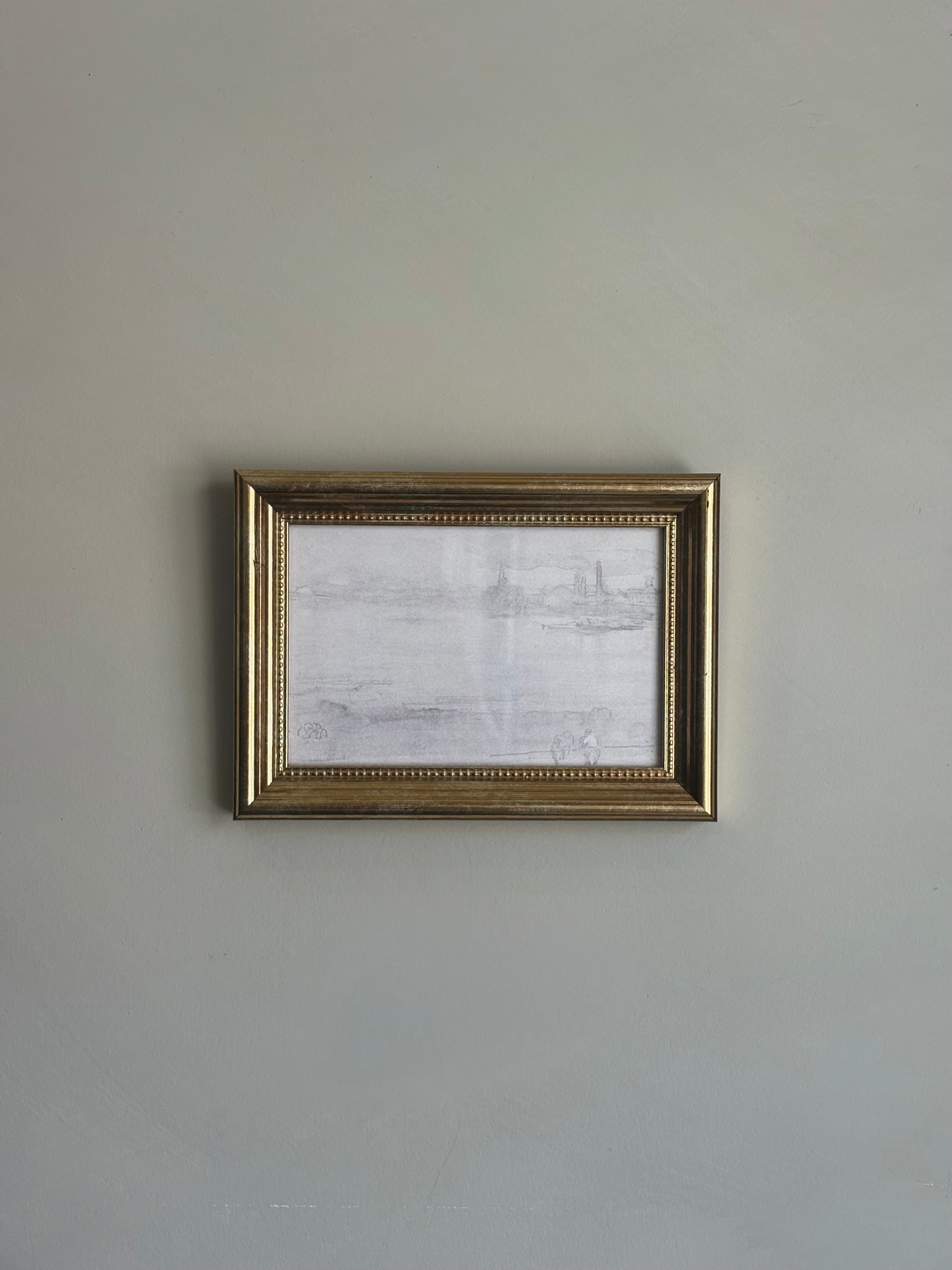 GOLD FRAMED PRINT