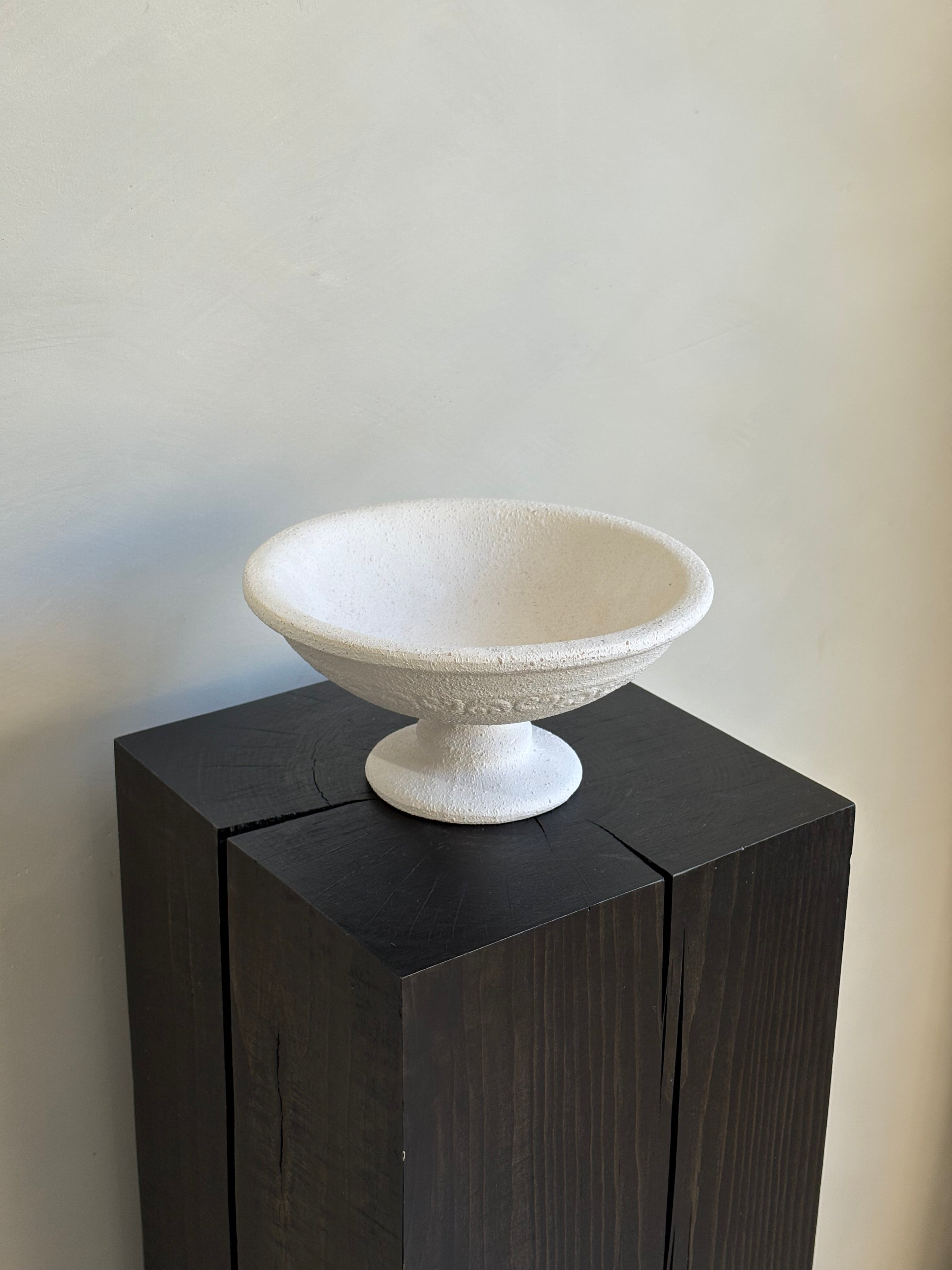 ANTIQUE PEDESTAL BOWL