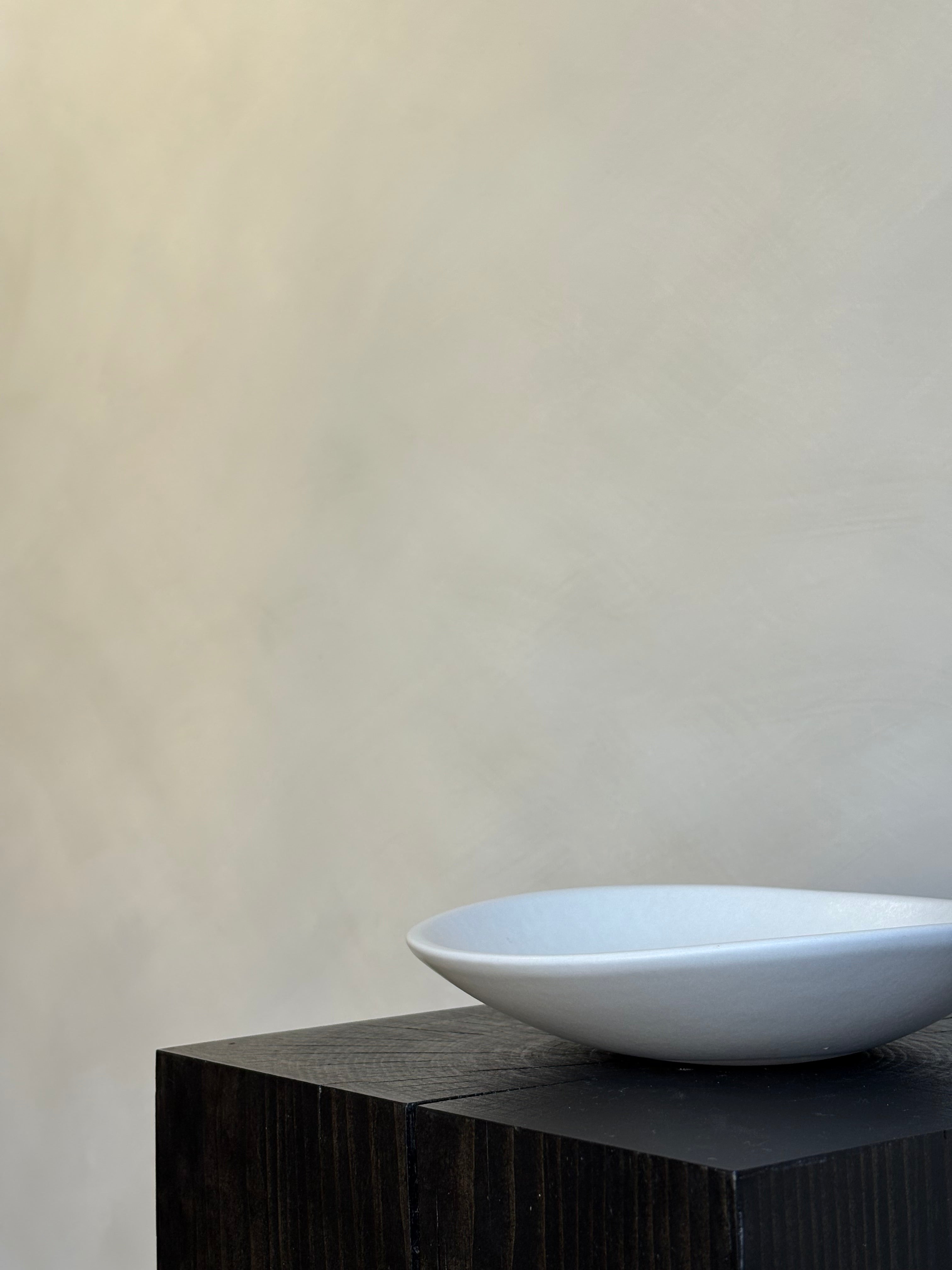 HANDMADE STONEWARE DESSERT PLATE