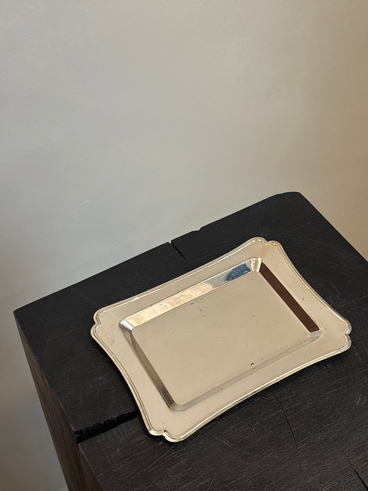 VINTAGE SILVER PLATED TRAY