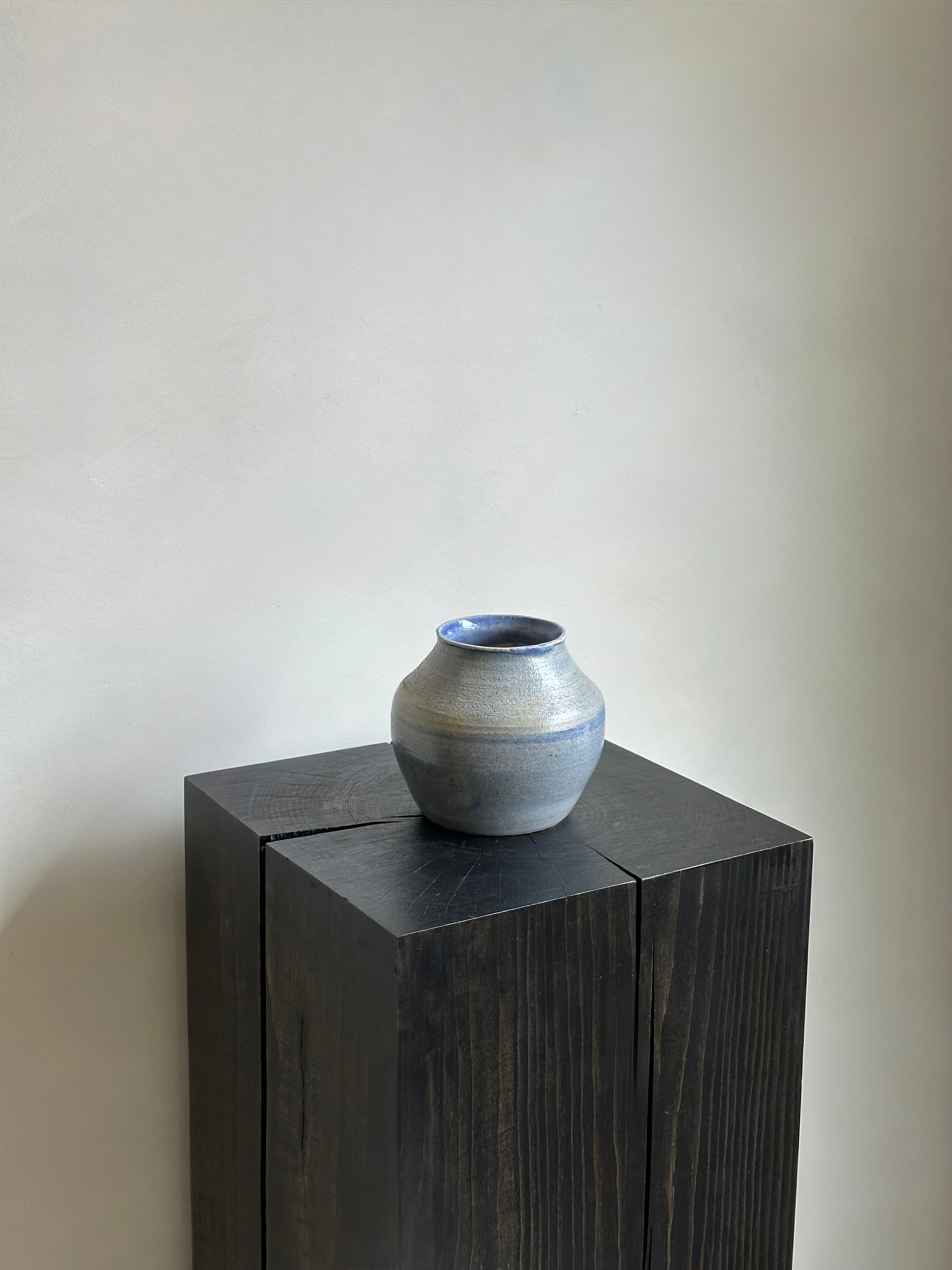 HANDCRAFTED BLUE VASE