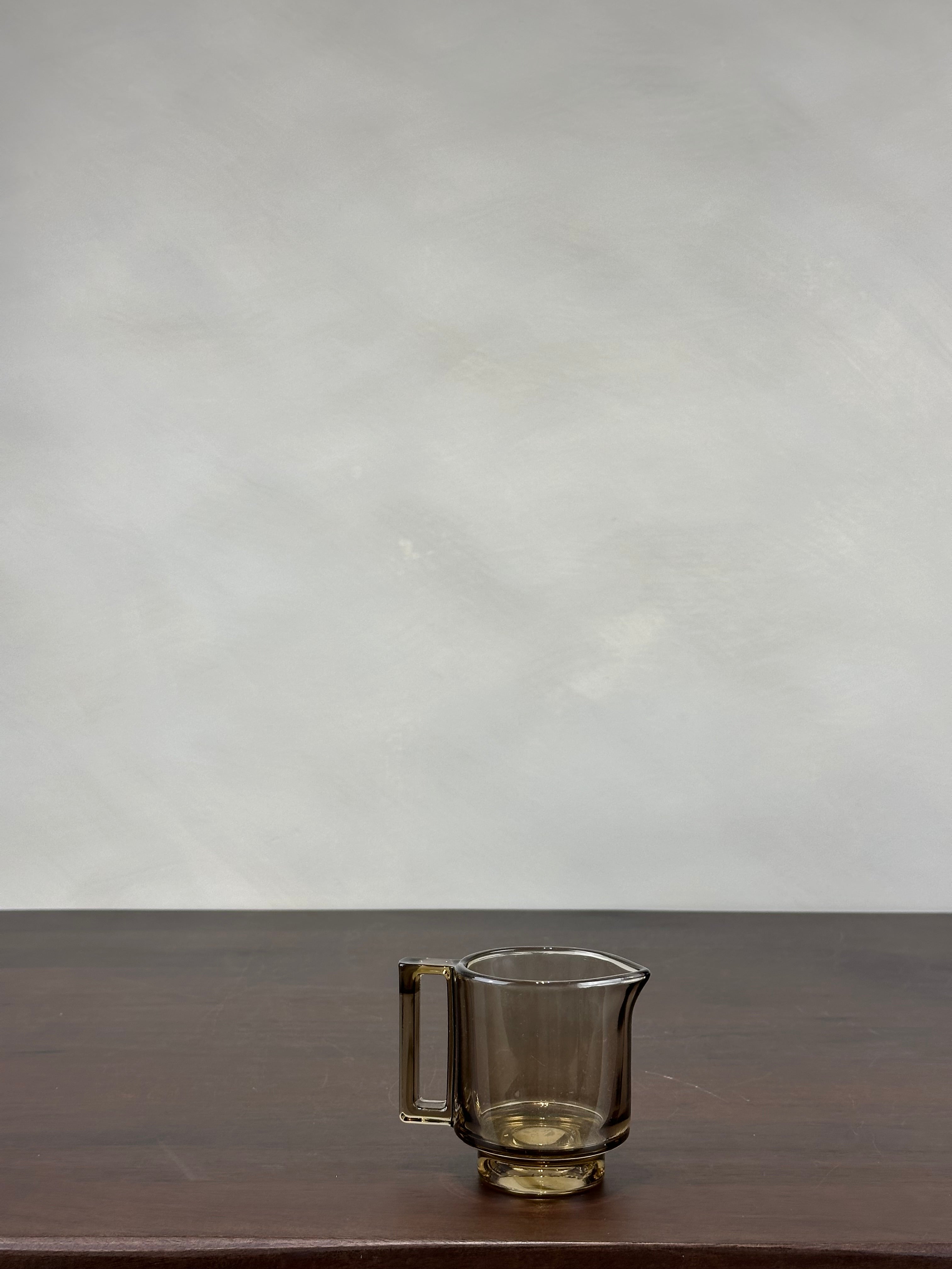 AMBER MILK PITCHER