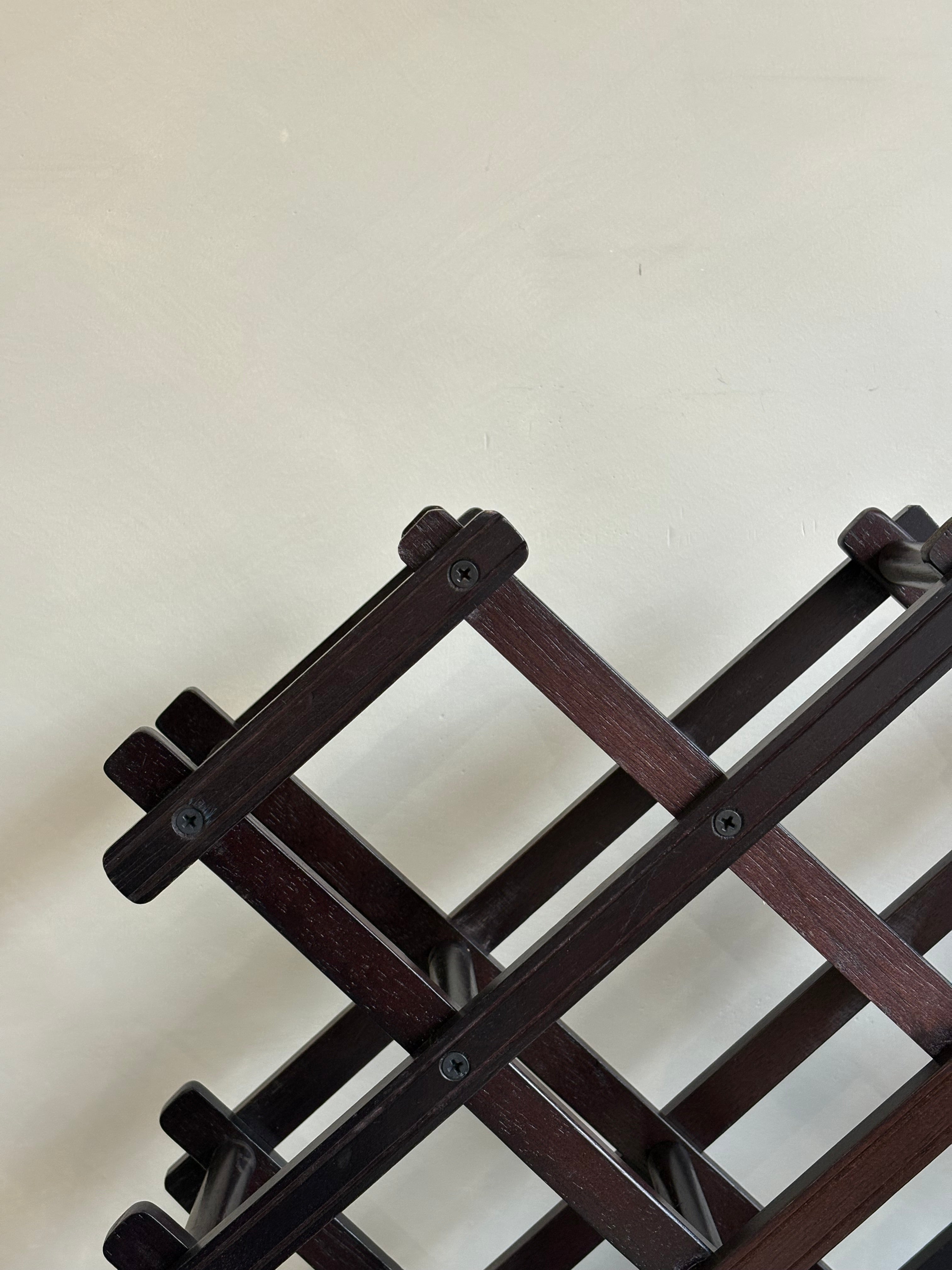 WOODEN WINE RACK