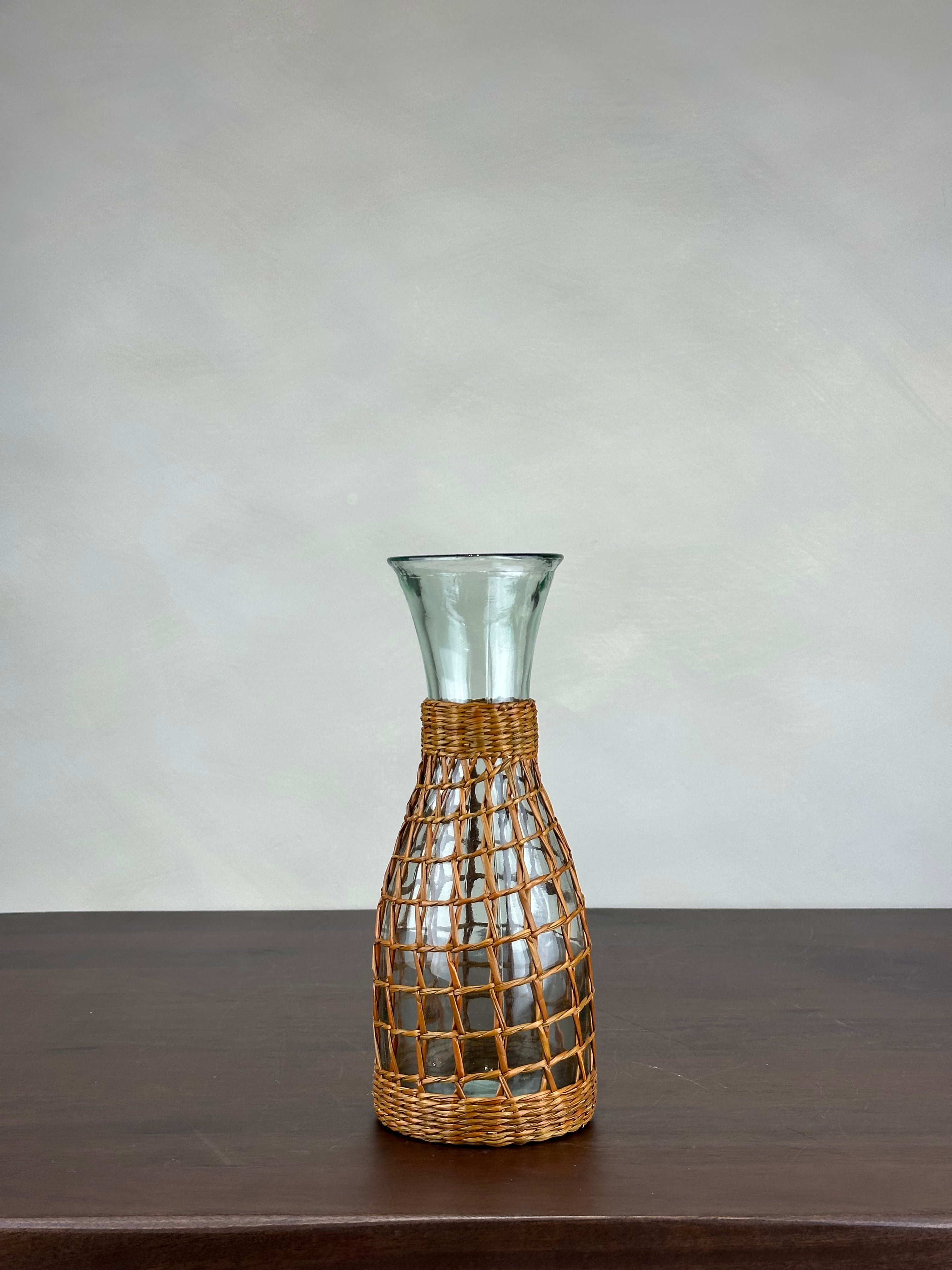 WICKER WATER PITCHER