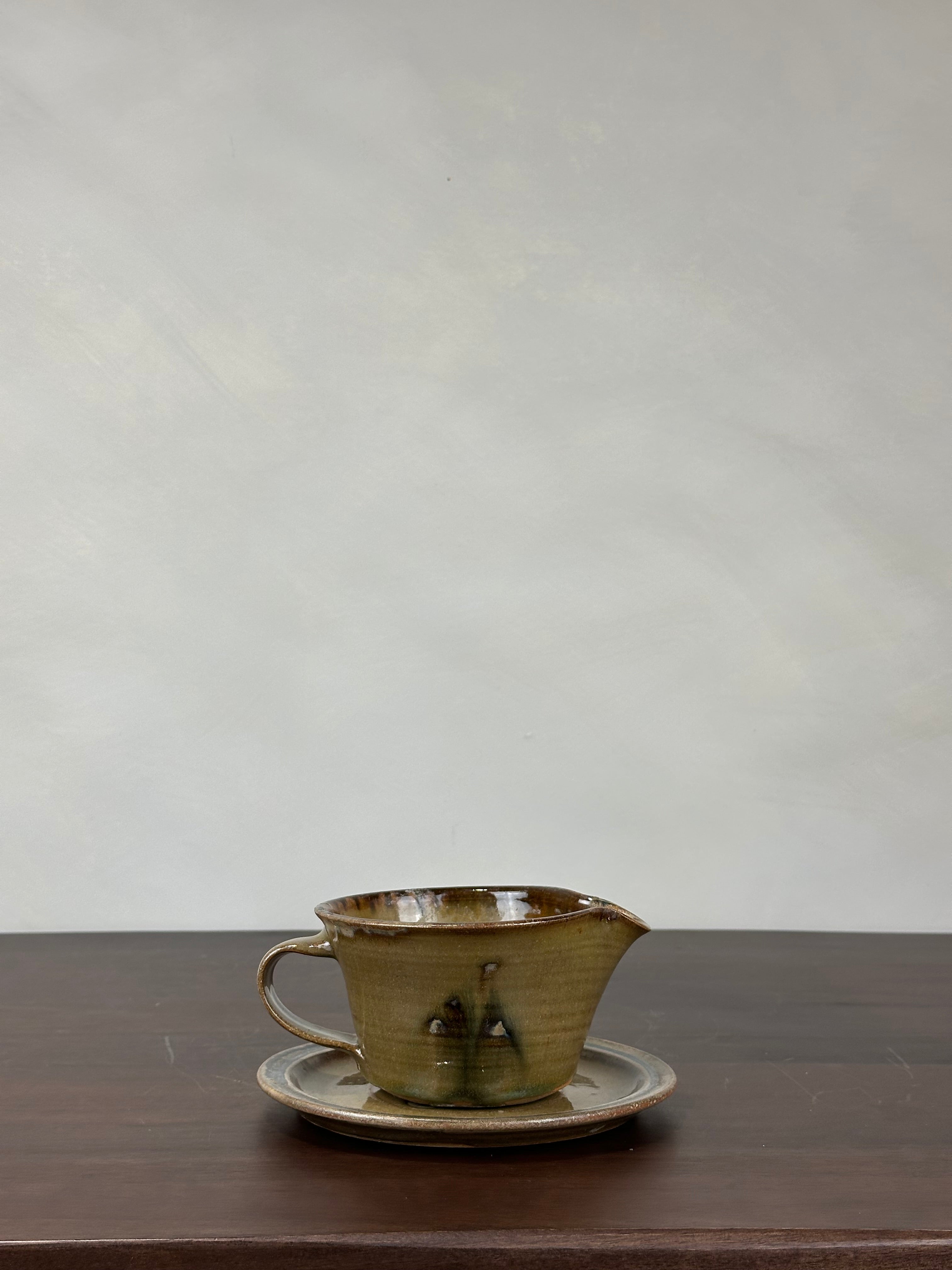 HANDCRAFTED GRAVY BOAT
