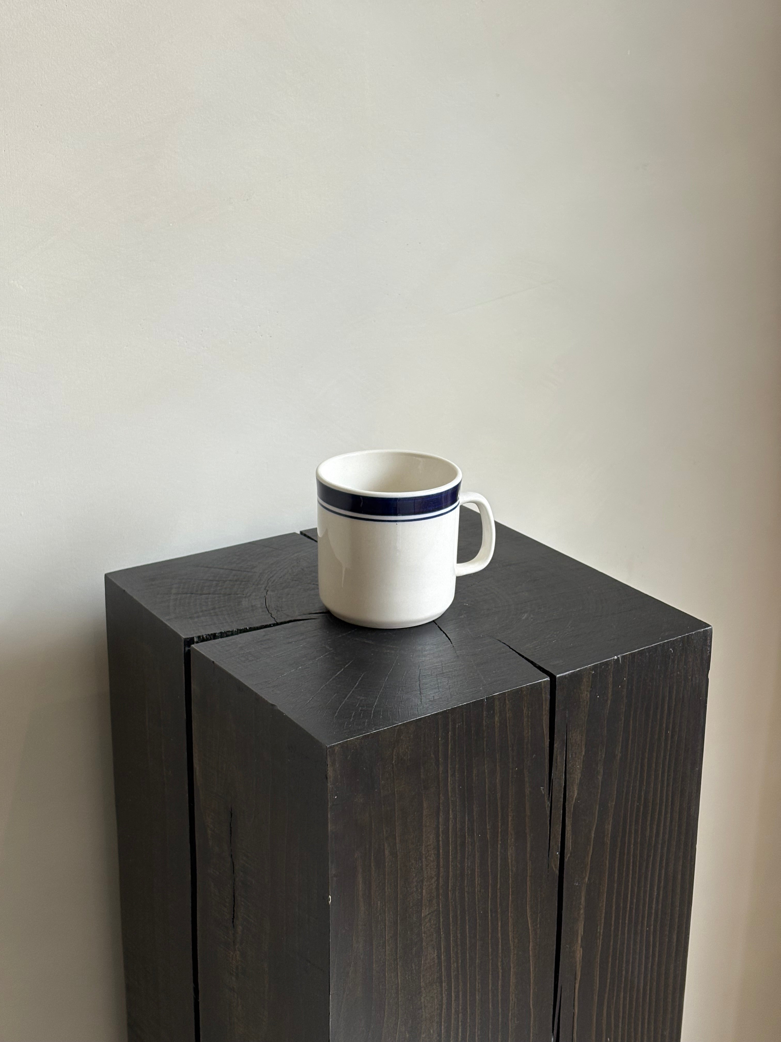 BLUE STRIPED MUG