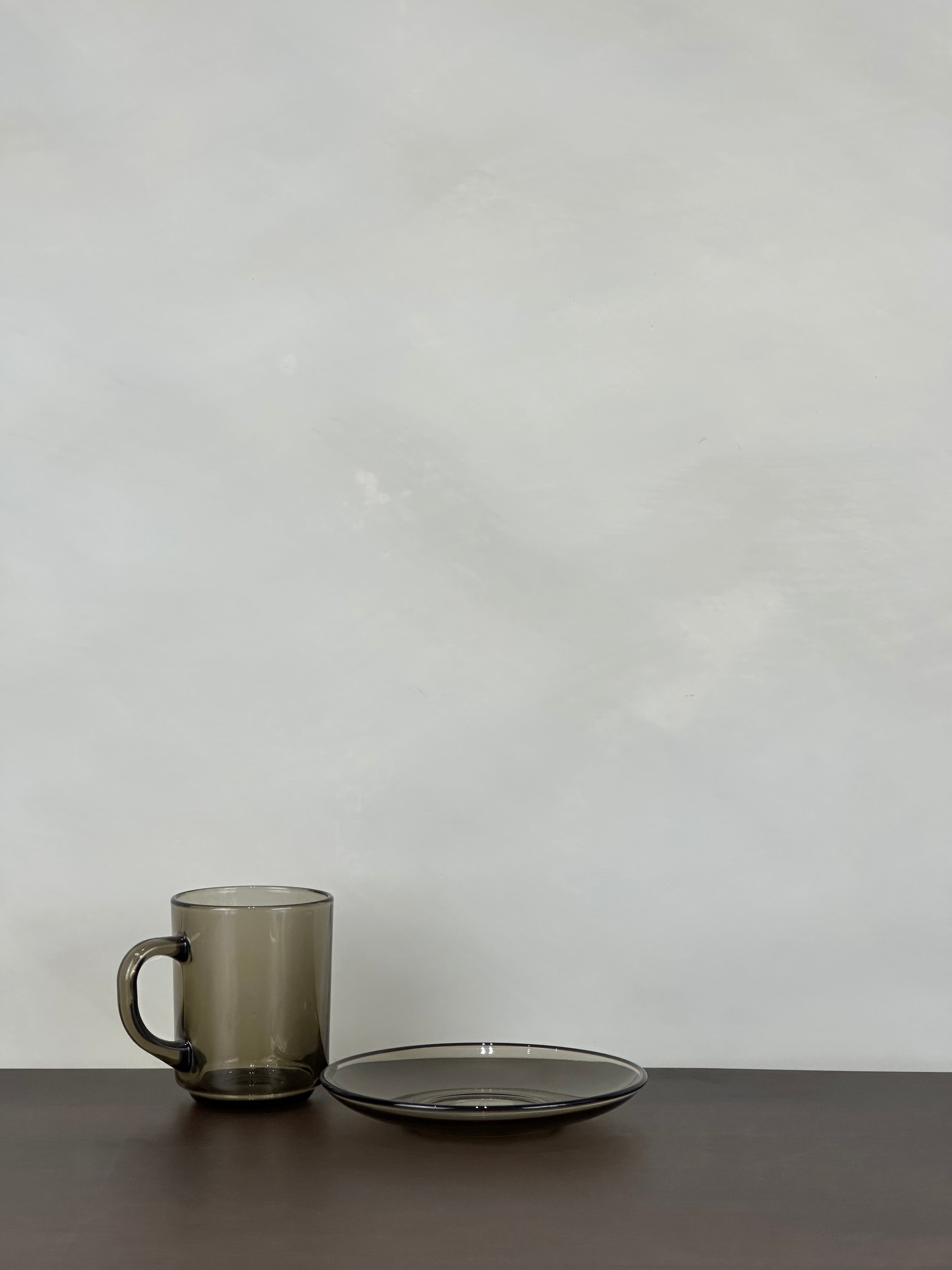 GLASS MUG SET