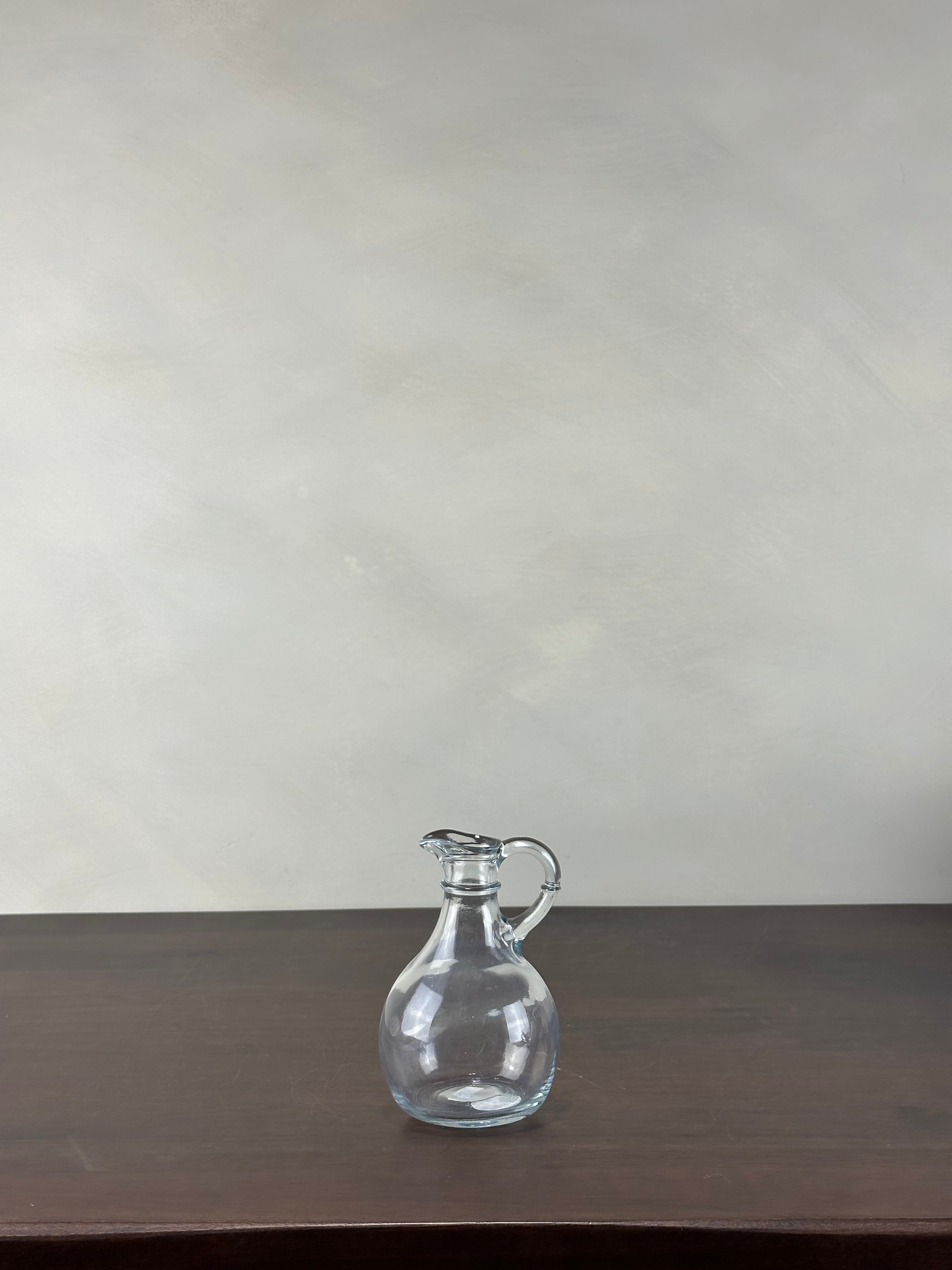 SMALL GLASS OIL CRUET
