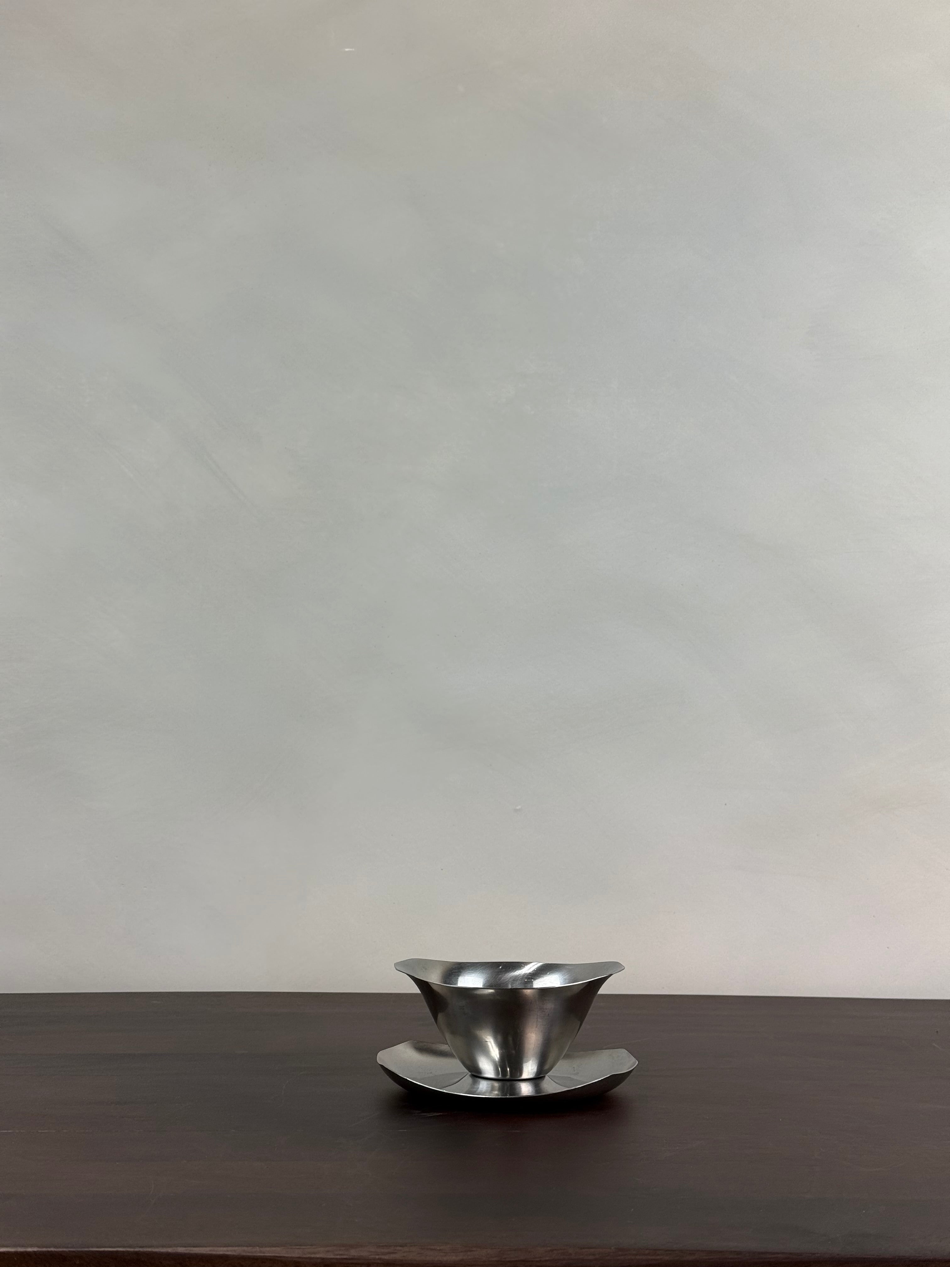 CHROME SAUCE DISH
