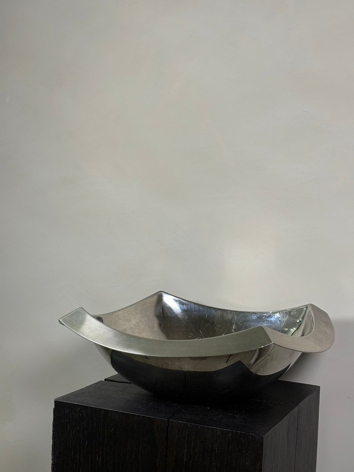 SQUARE METAL BOWL