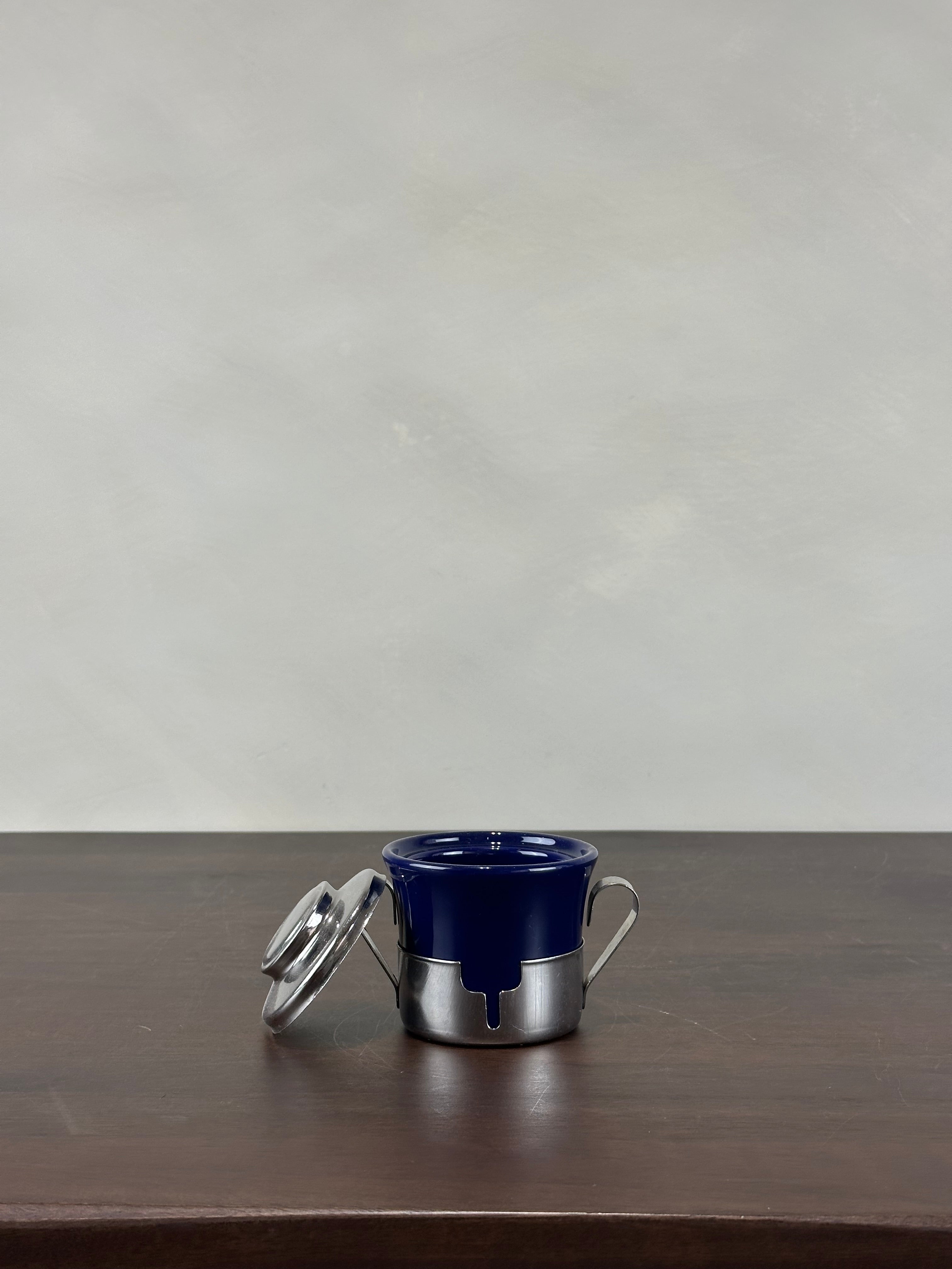 BLUE SUGAR DISH