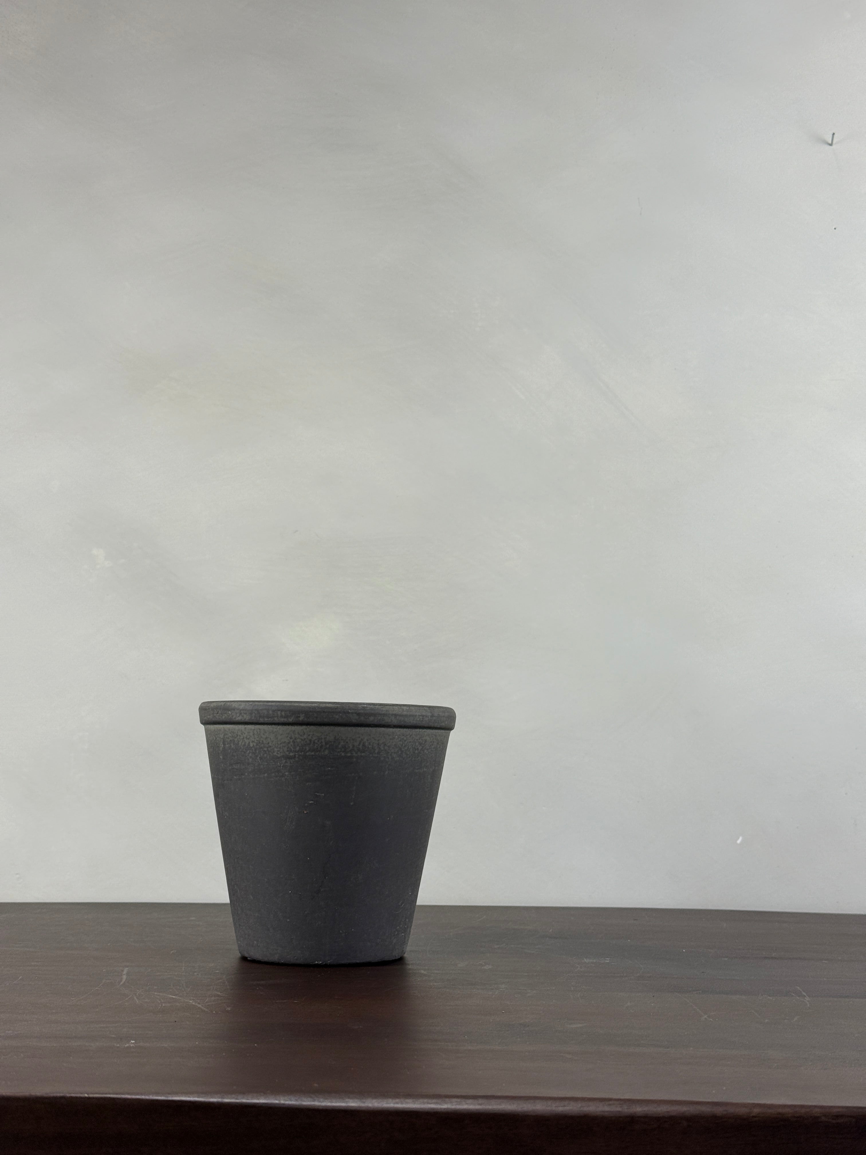 GRAY PLANTER POT