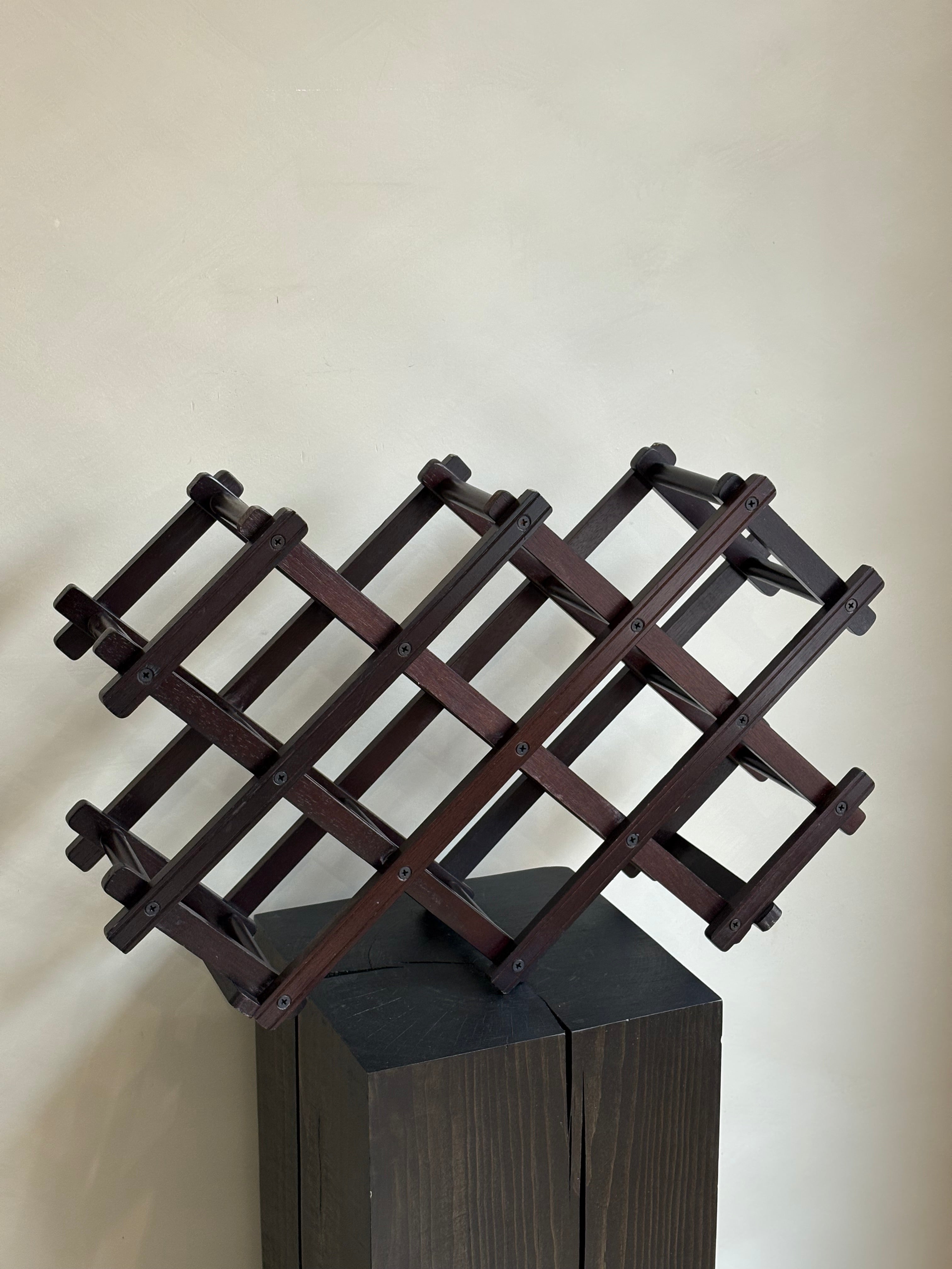WOODEN WINE RACK