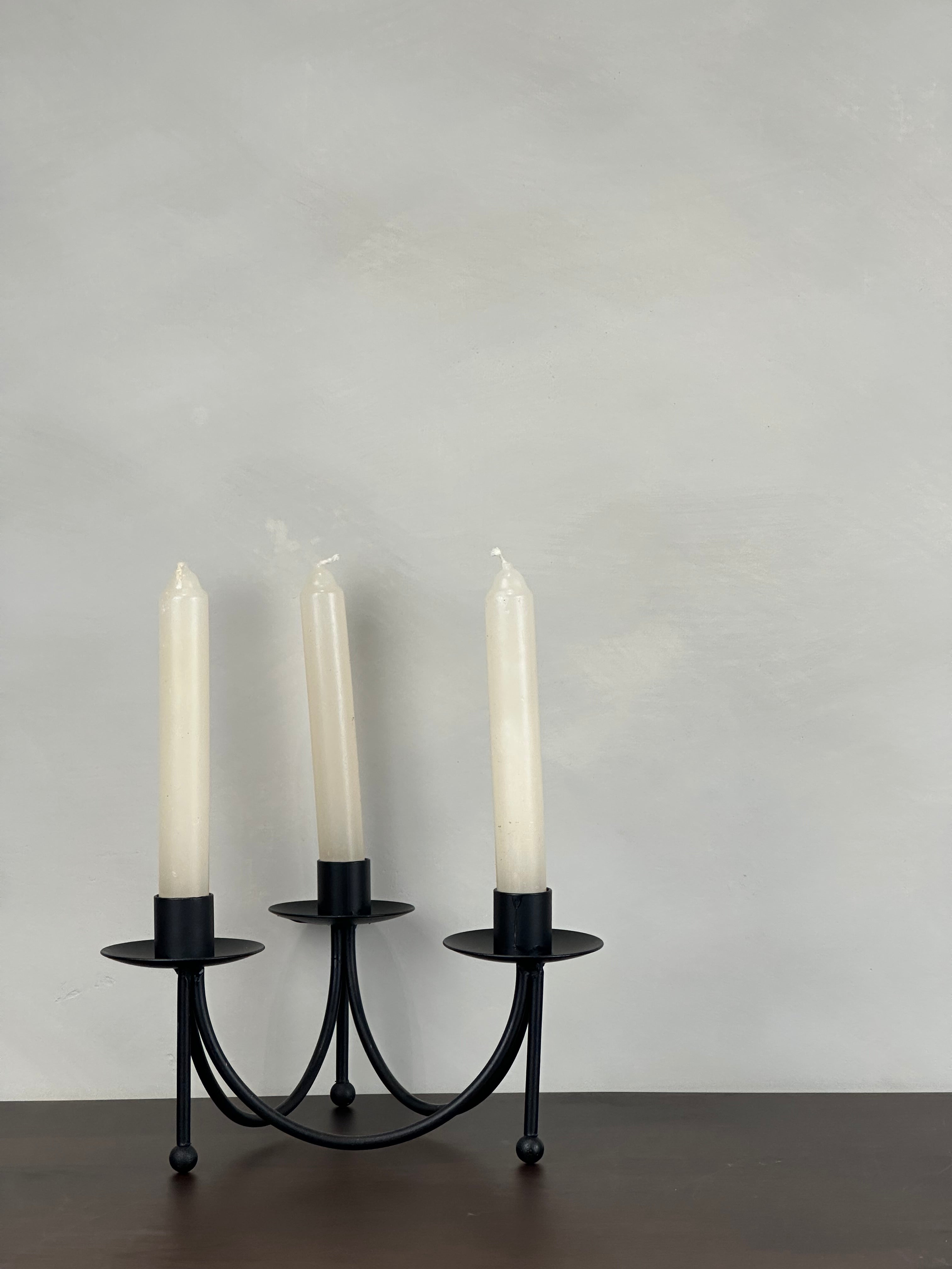 3-LIGHT CANDLE HOLDER