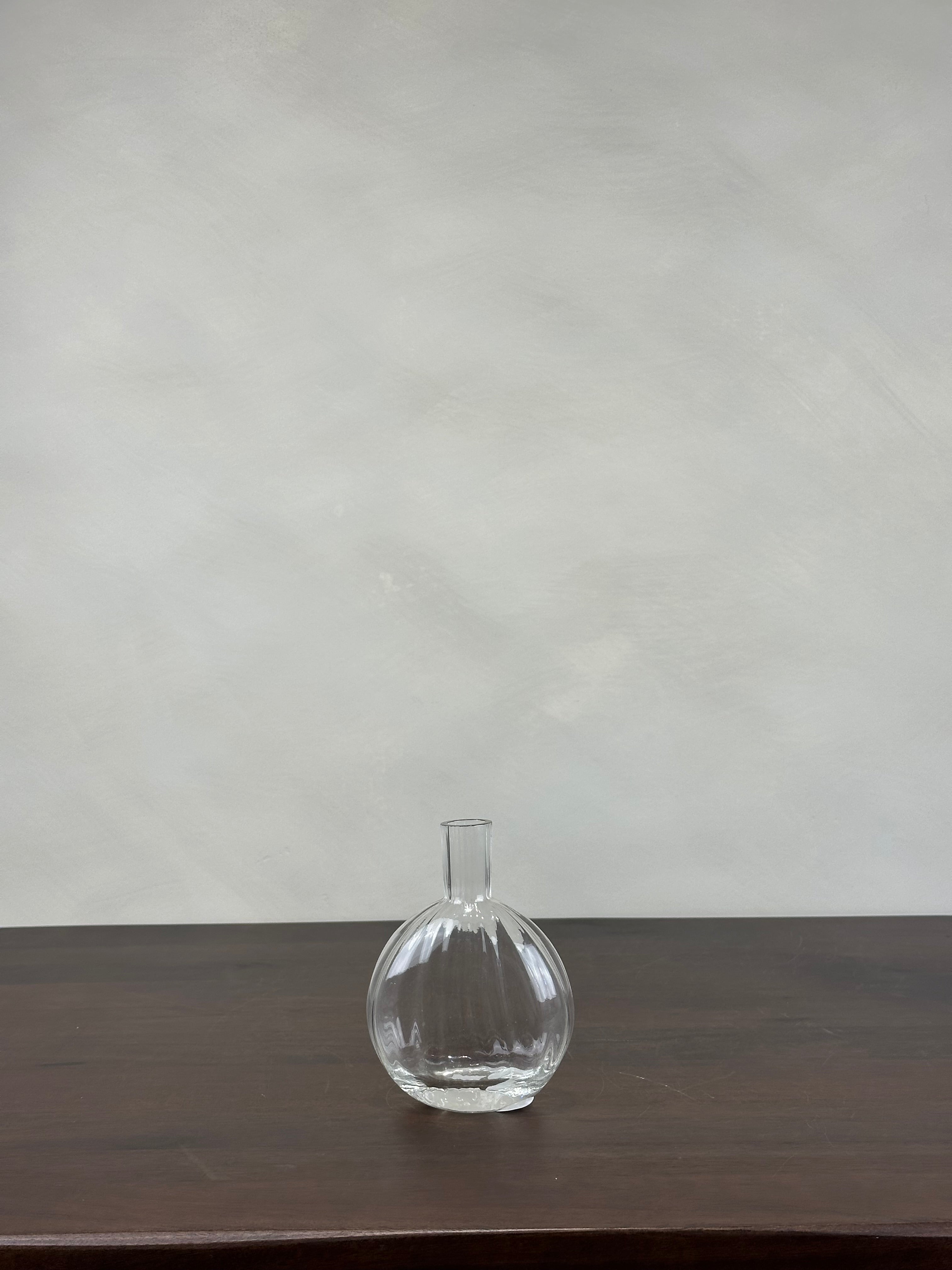 GLASS BOTTLE VASE