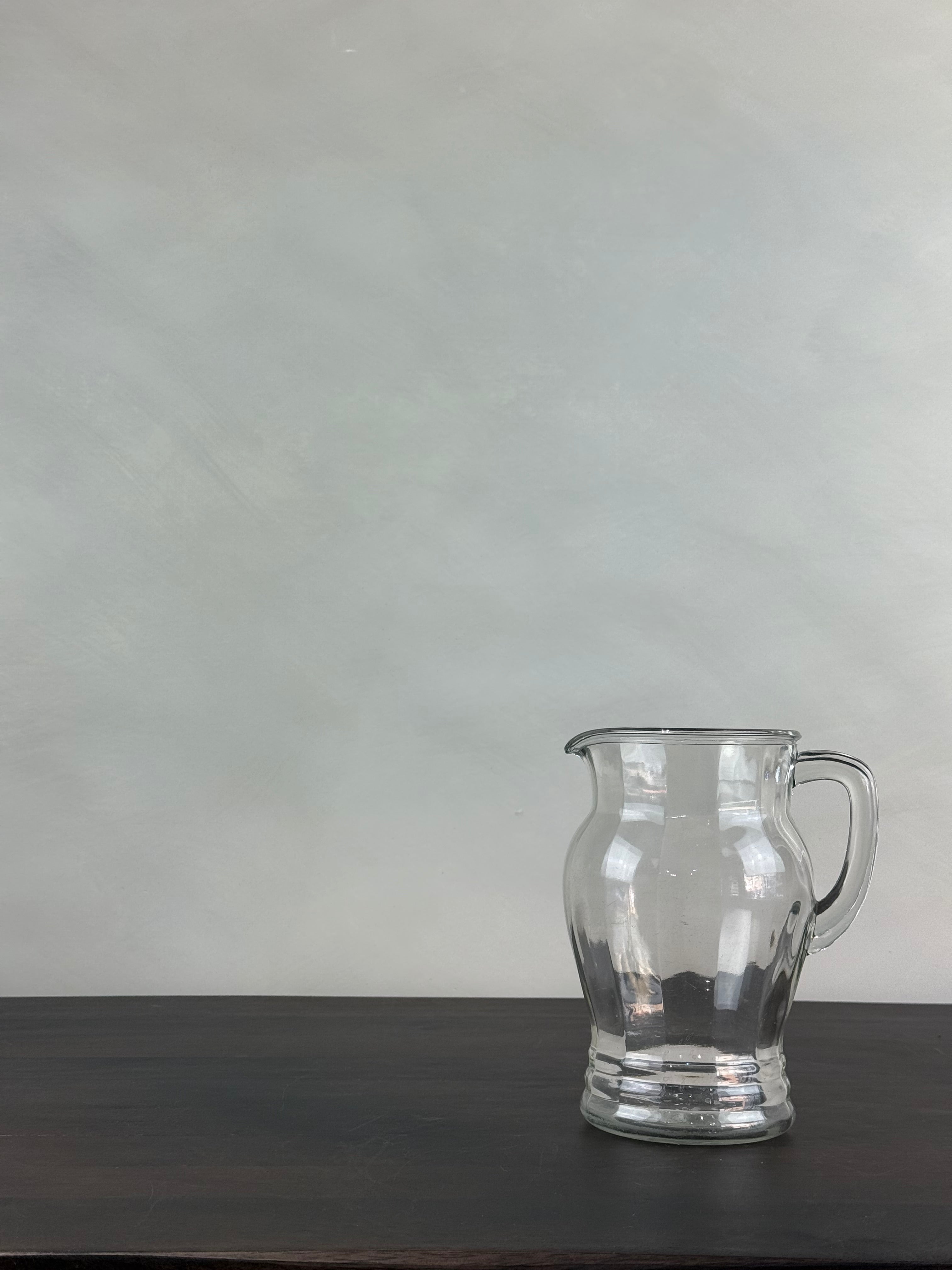 GLASS PITCHER