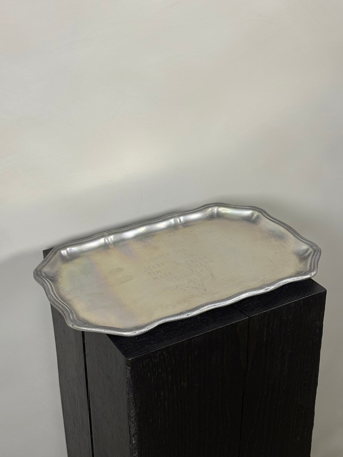 HEAVY SILVER TRAY