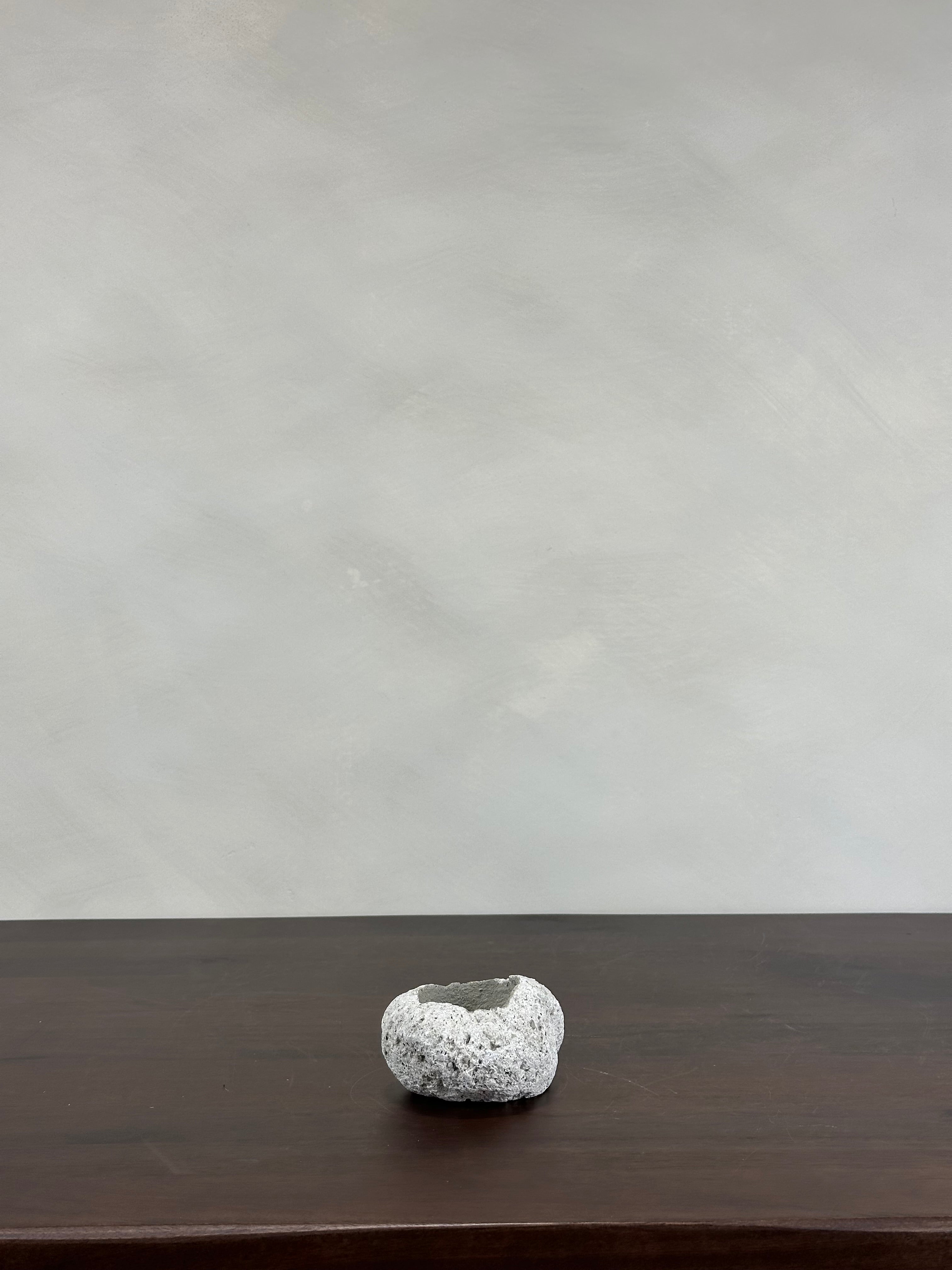 ROCK CANDLE STICK HOLDER - LARGE