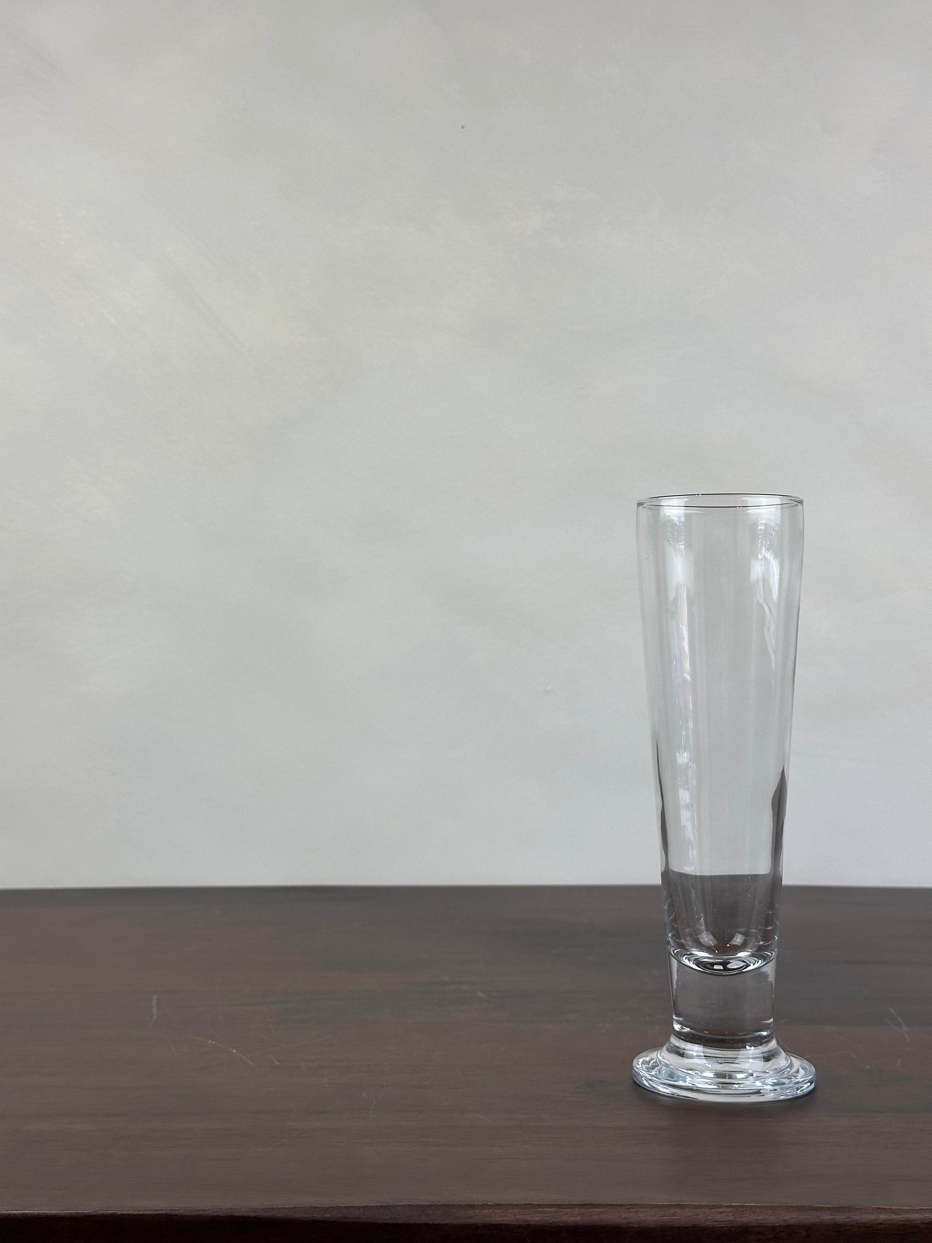 Glass Flute Vase