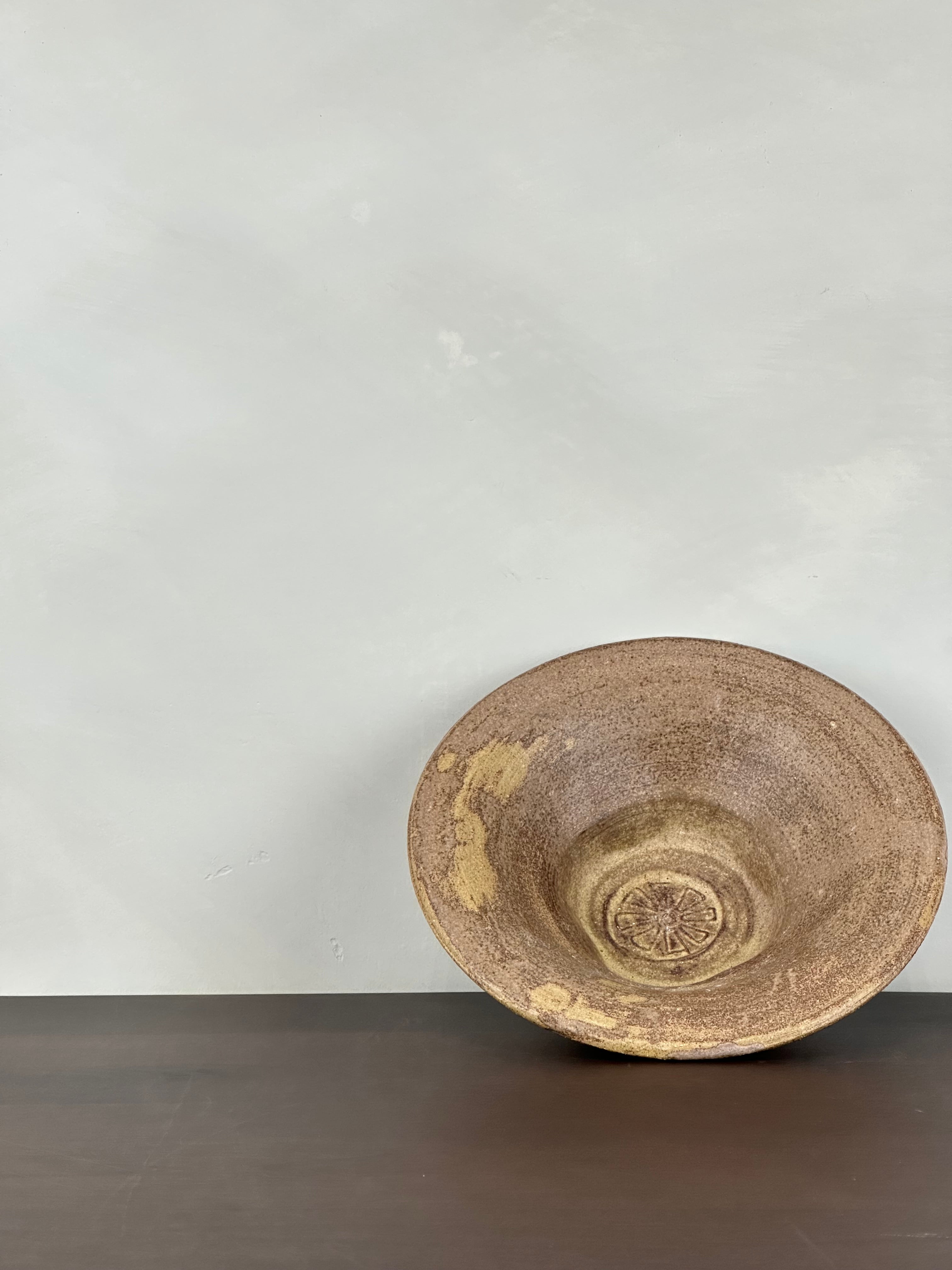 HANDCRAFTED BROWN BOWL