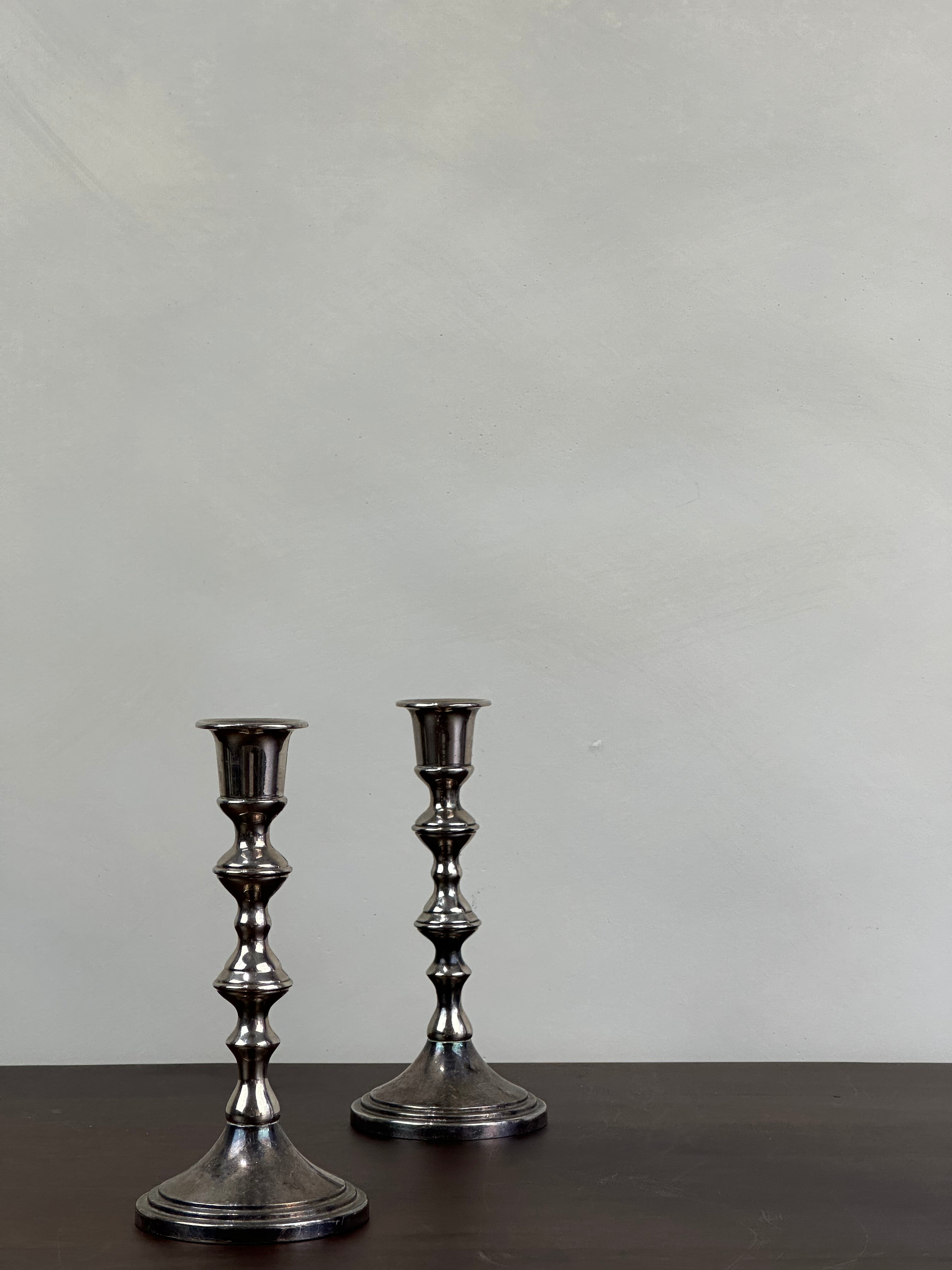 SILVER CANLDESTICK HOLDER