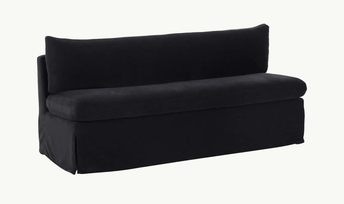 THE ALORA SLIPCOVER DINING BENCH