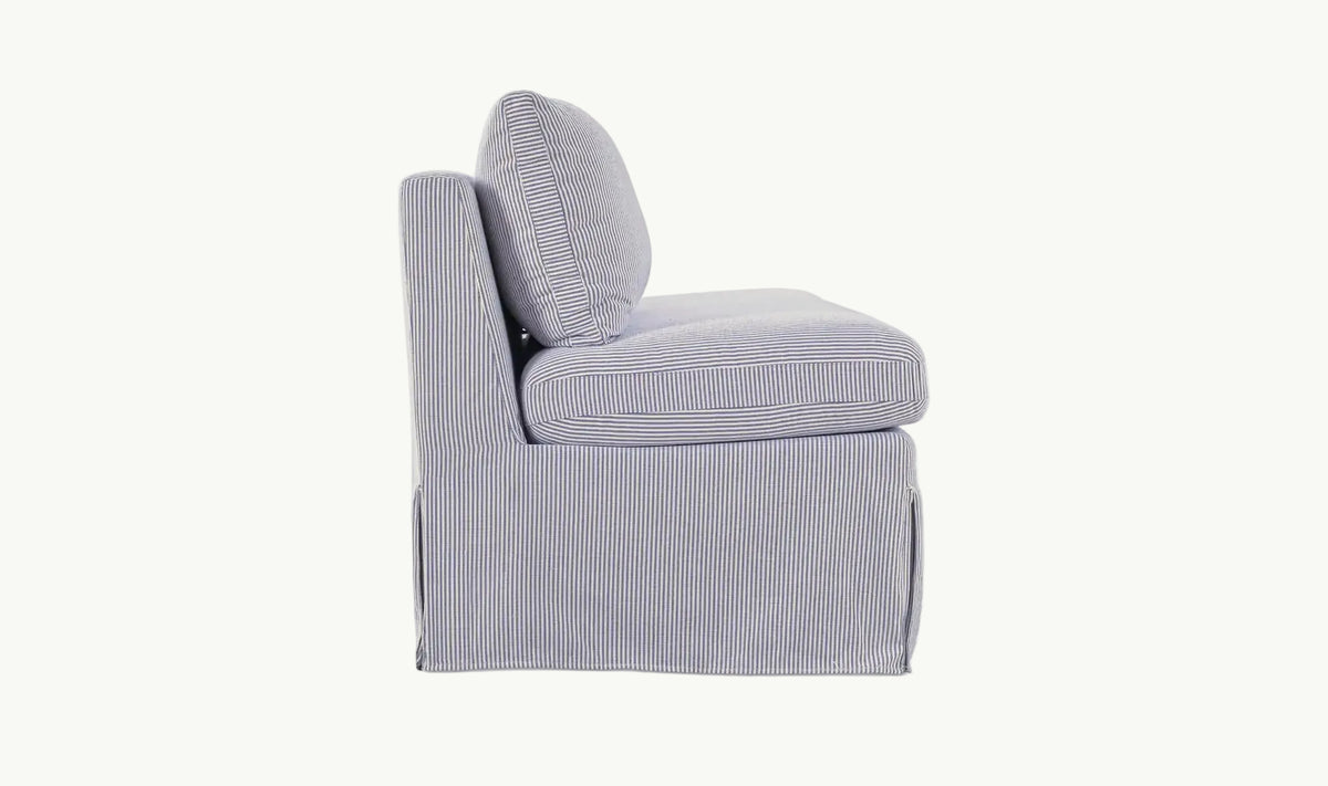 THE ALORA SLIPCOVER DINING BENCH