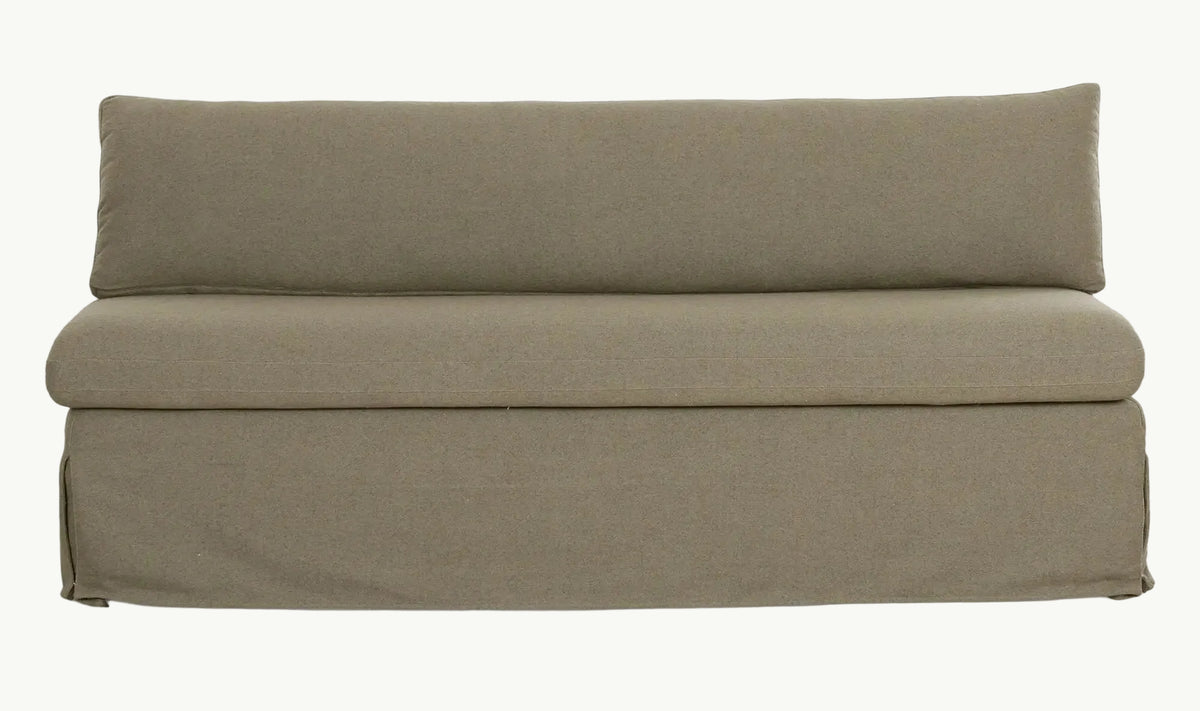 THE ALORA SLIPCOVER DINING BENCH