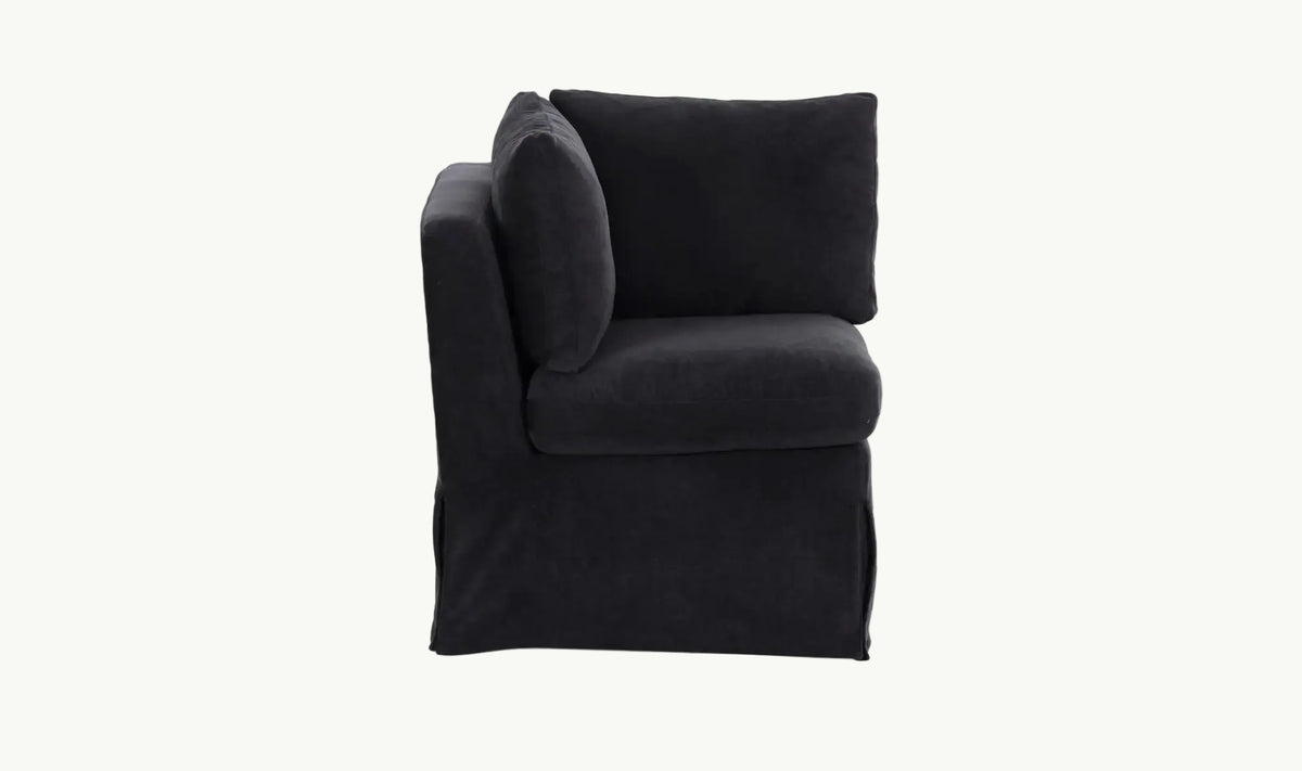 THE ALORA SLIPCOVER CORNER CHAIR