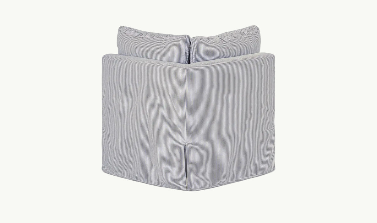 THE ALORA SLIPCOVER CORNER CHAIR