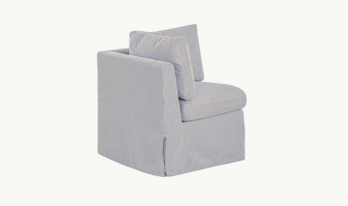 THE ALORA SLIPCOVER CORNER CHAIR