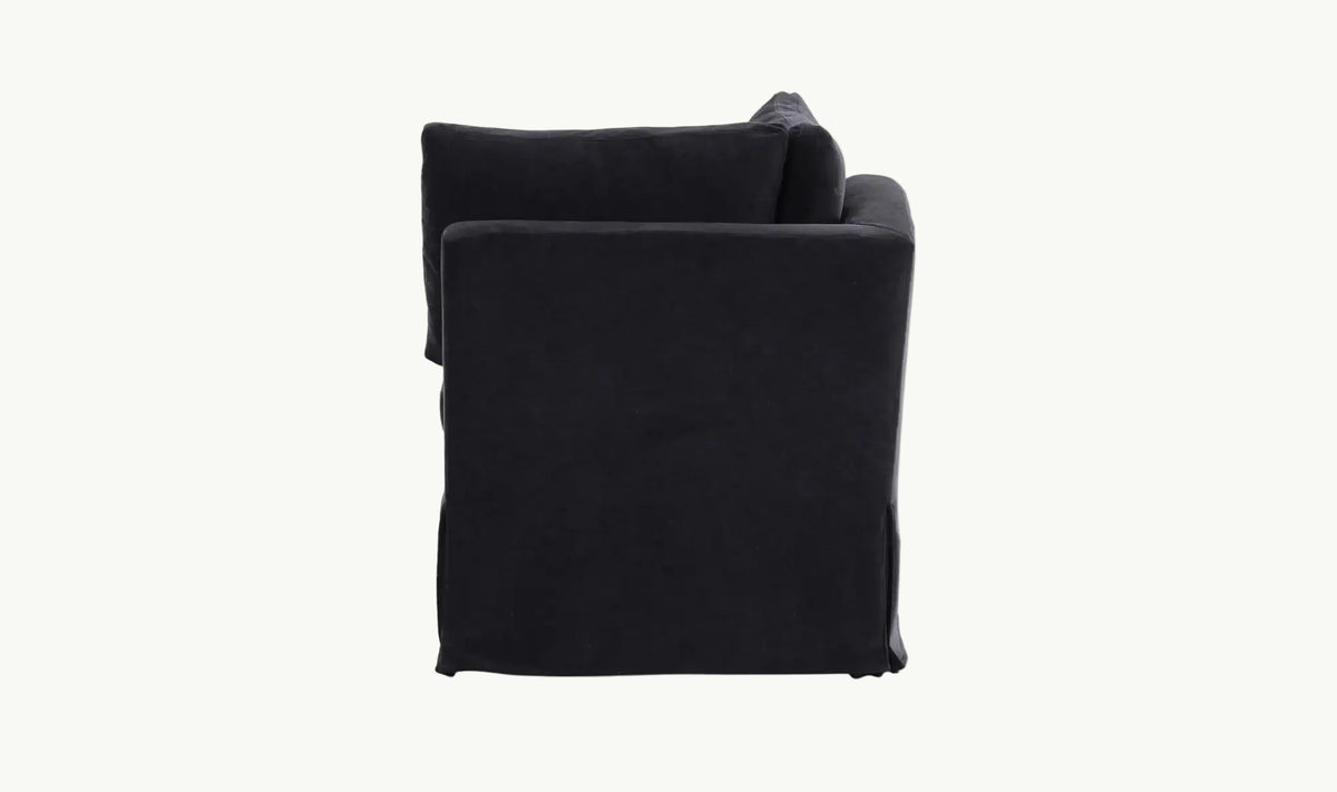 THE ALORA SLIPCOVER CORNER CHAIR