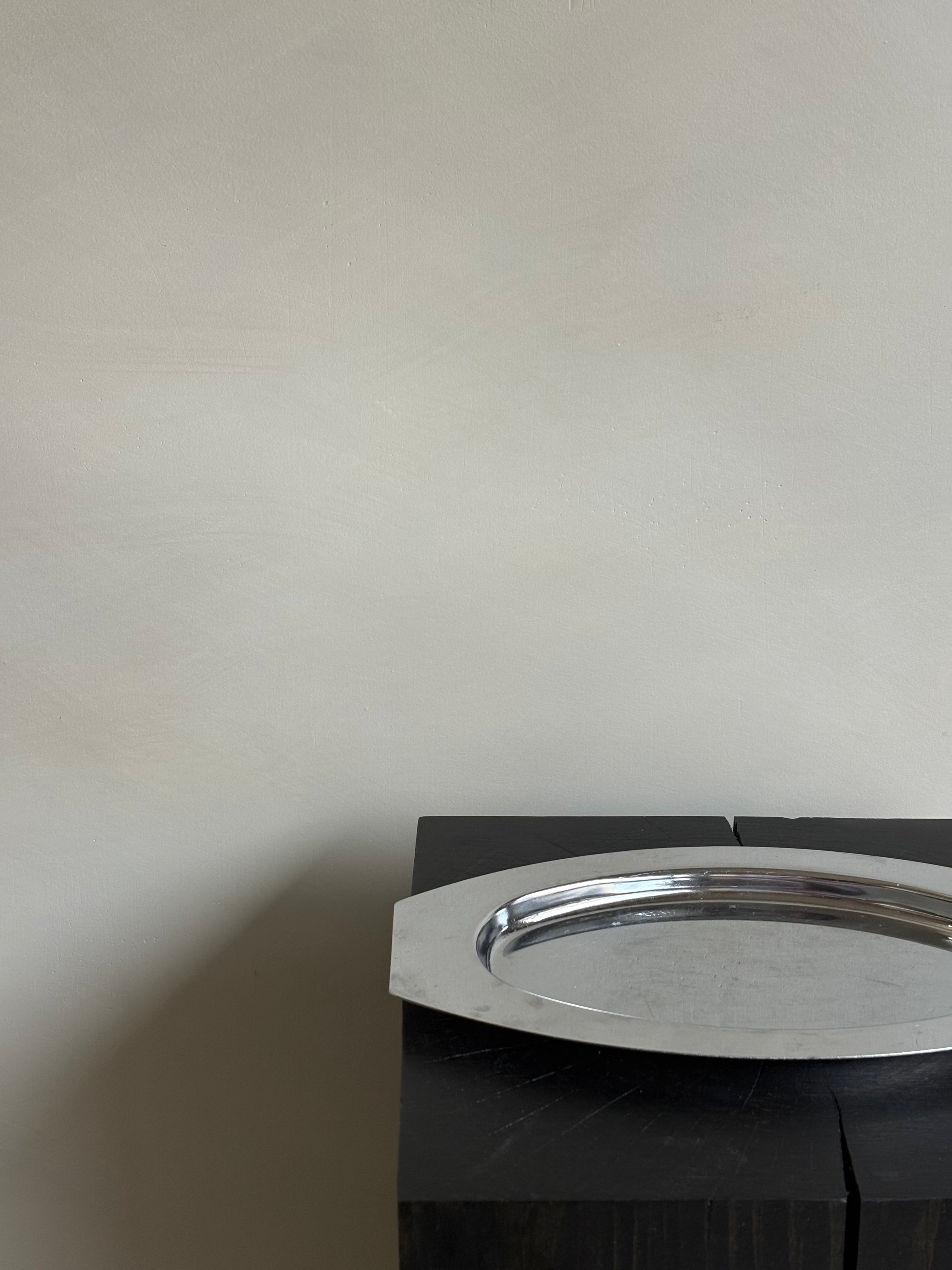 MODERN CHROME TRAY