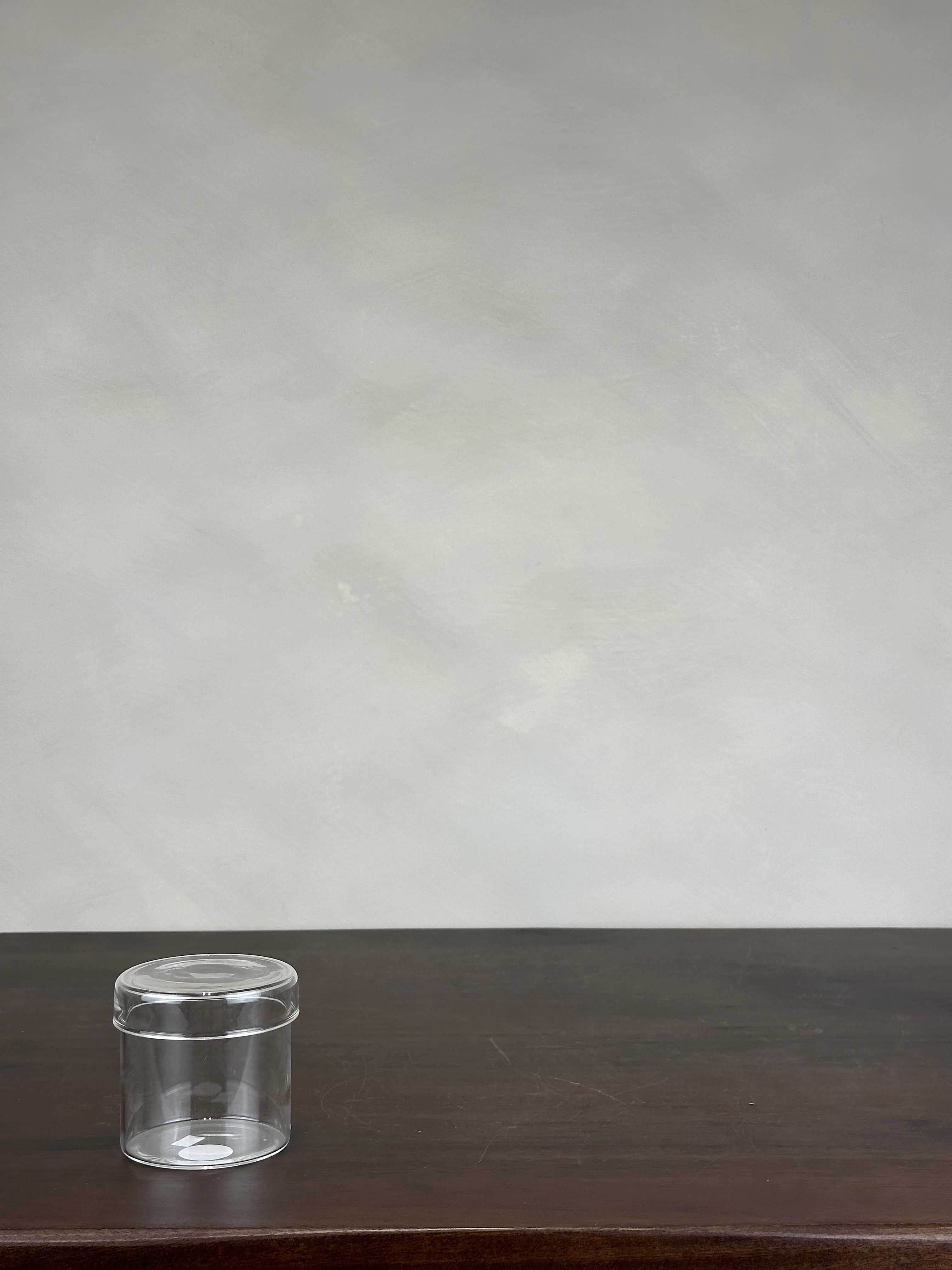 GLASS JAR WITH LID - SMALL