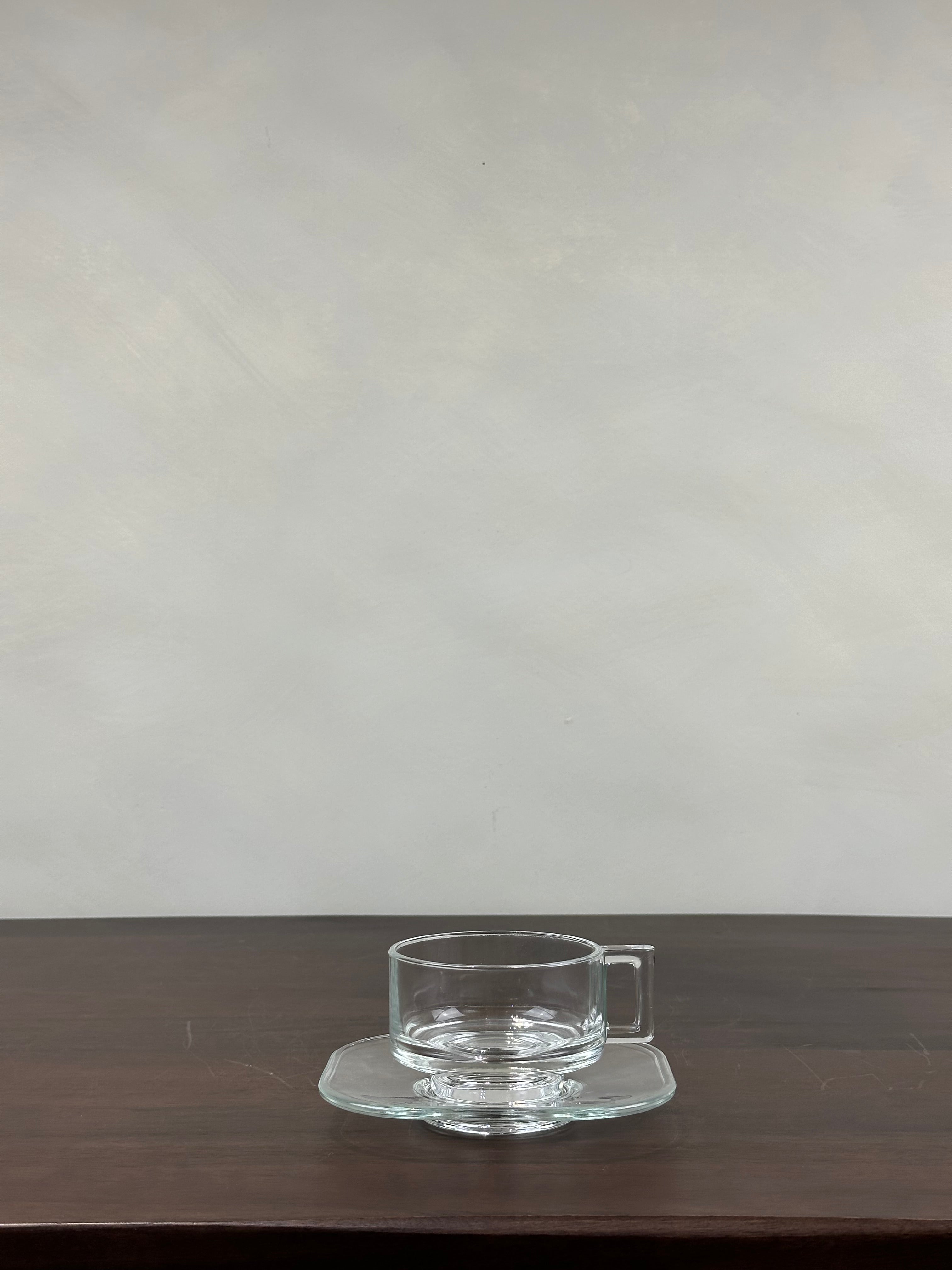 GLASS TEA CUP SET