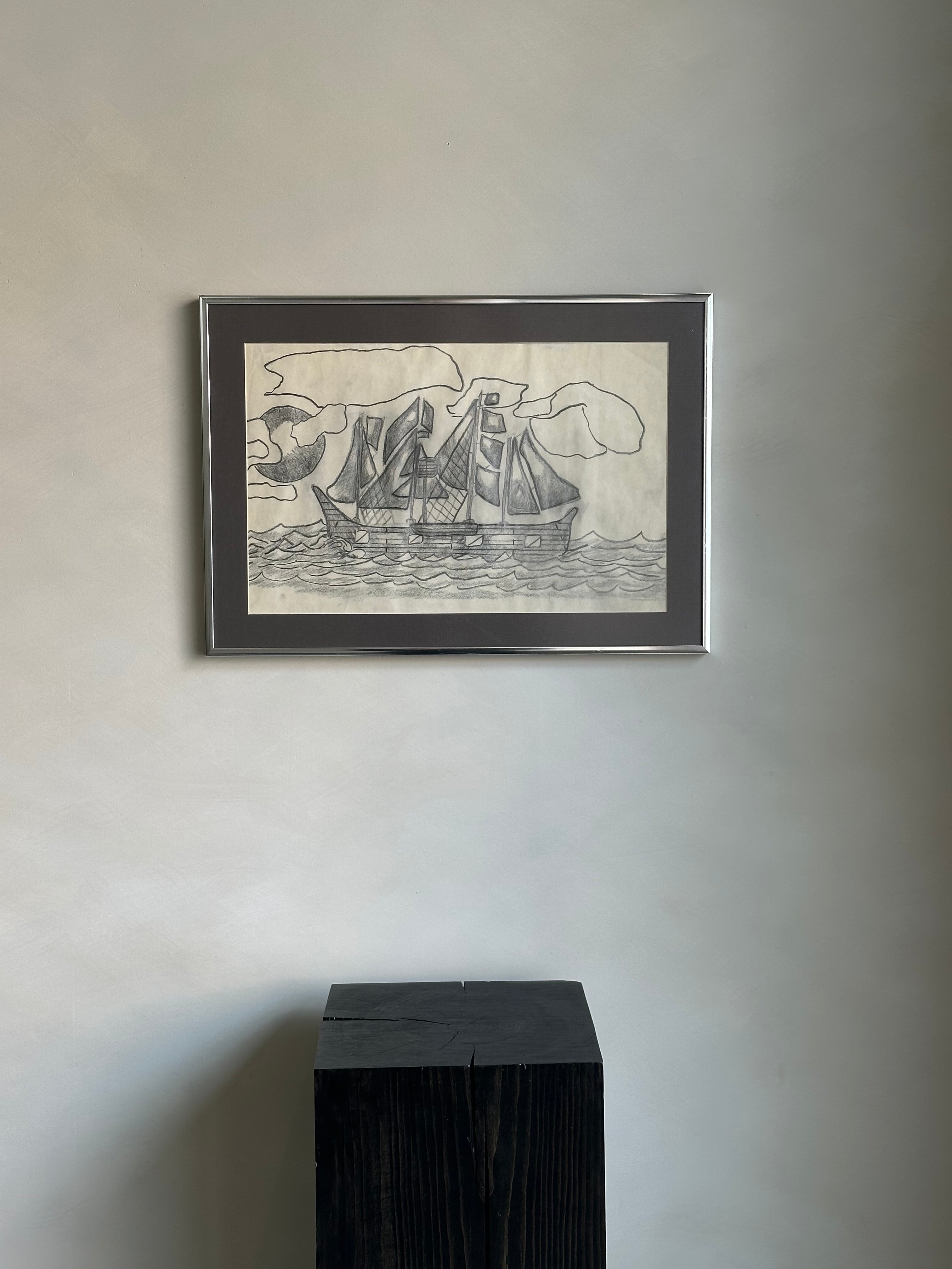 FRAMED SHIP SKETCH
