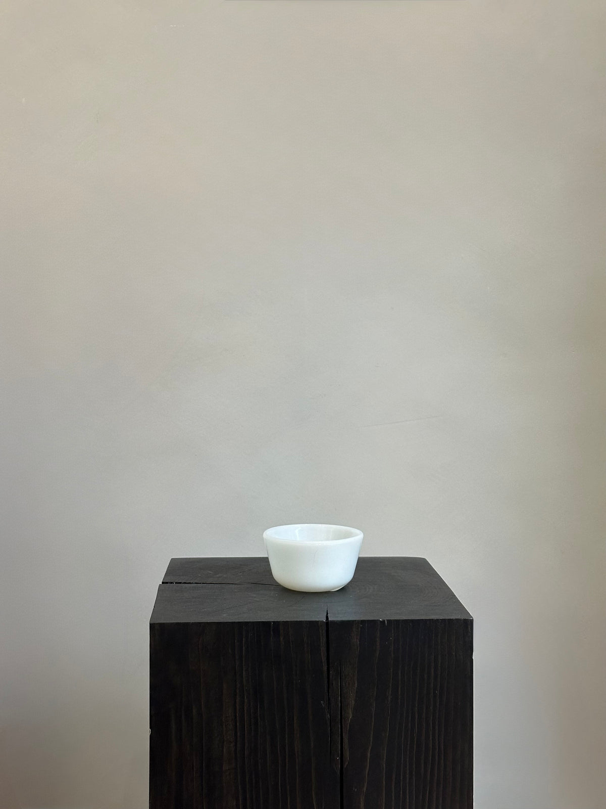 MILK WHITE GLASS BOWL
