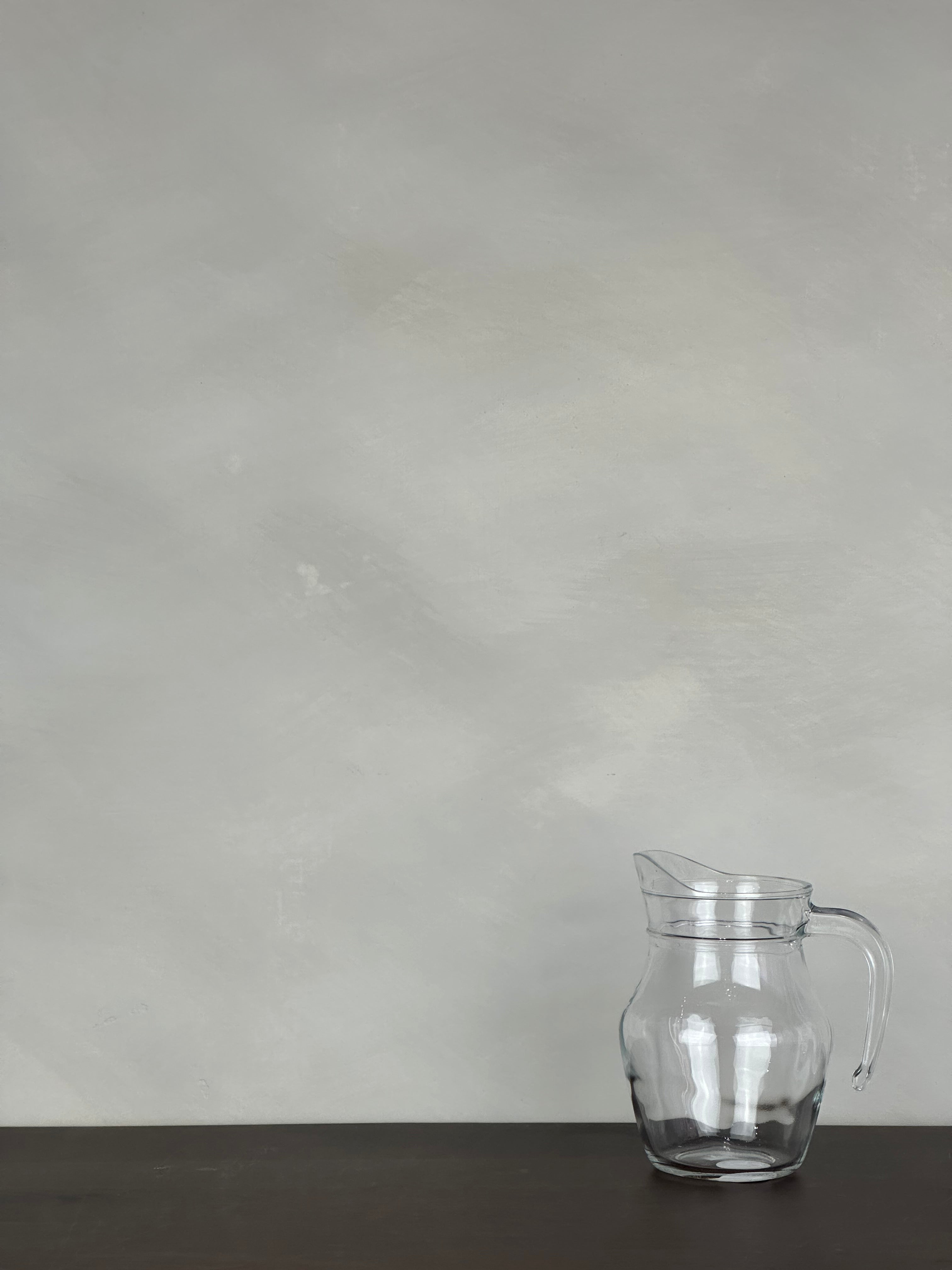 SMALL GLASS PITCHER