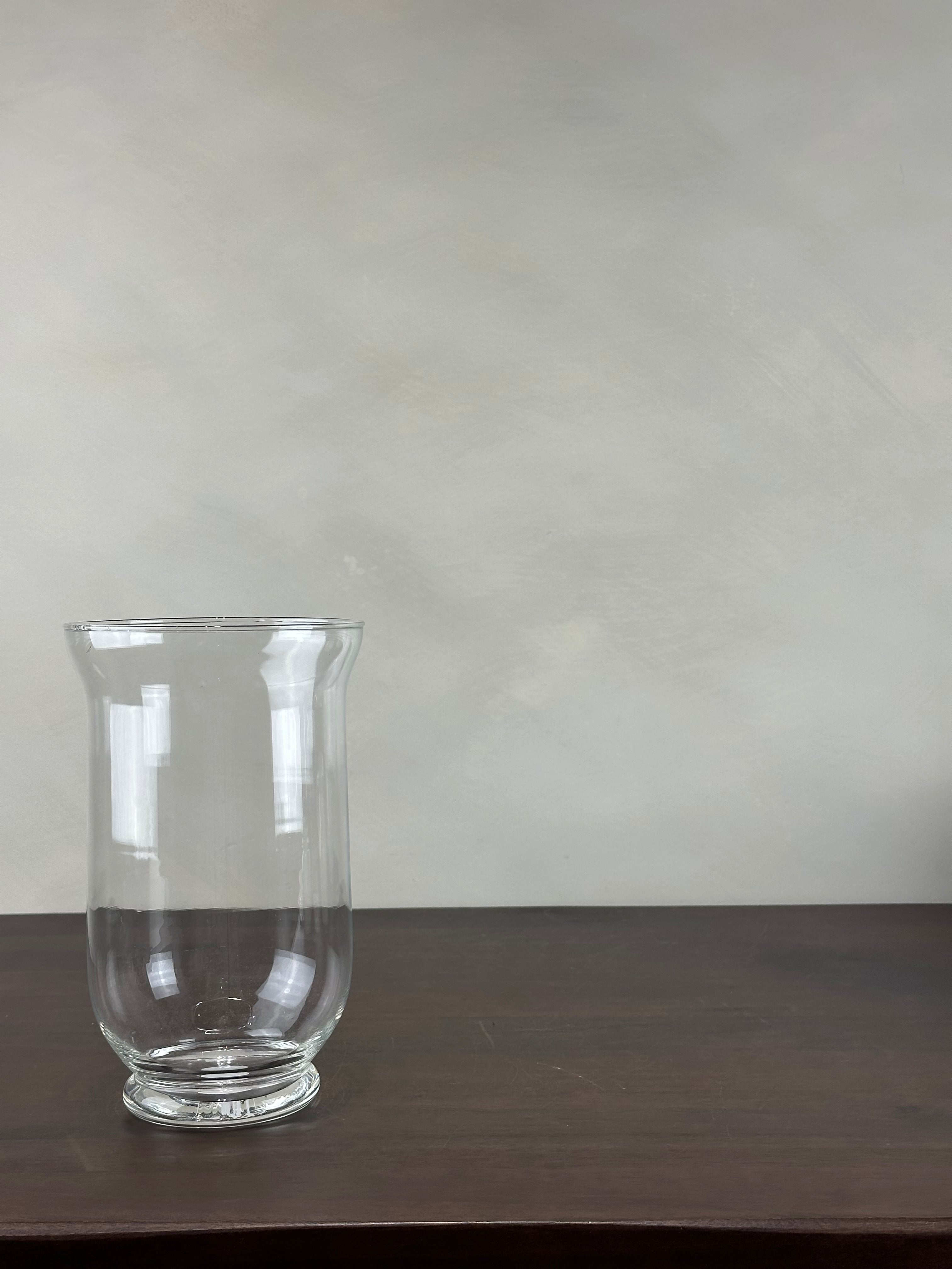FLARED GLASS VASE